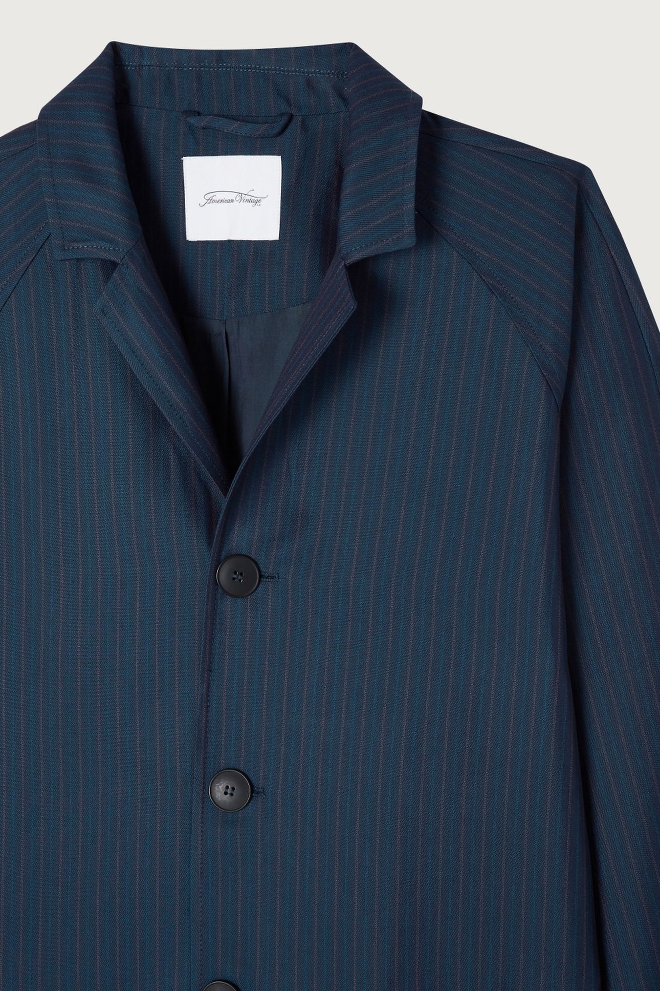 DIGSTONE COAT RAYURES NAVY 2