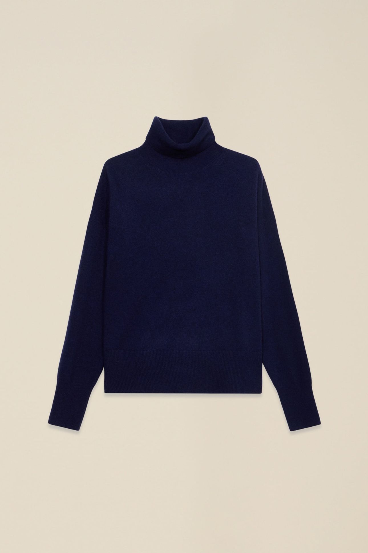 PURE CASHMERE TURTLENECK BLUE 3