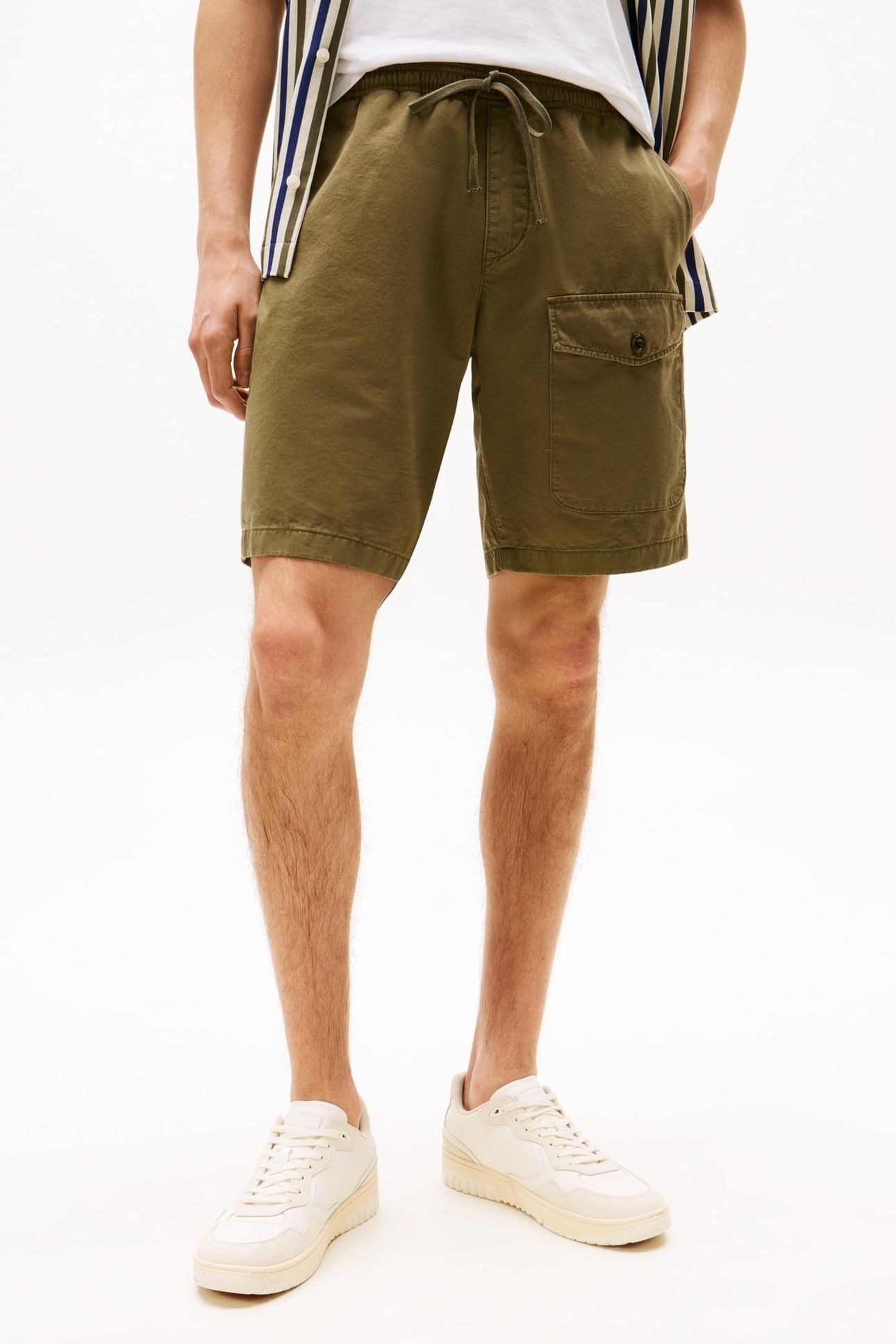 CARGO SHORT TWILL SHORTS BATTLE GREEN 1