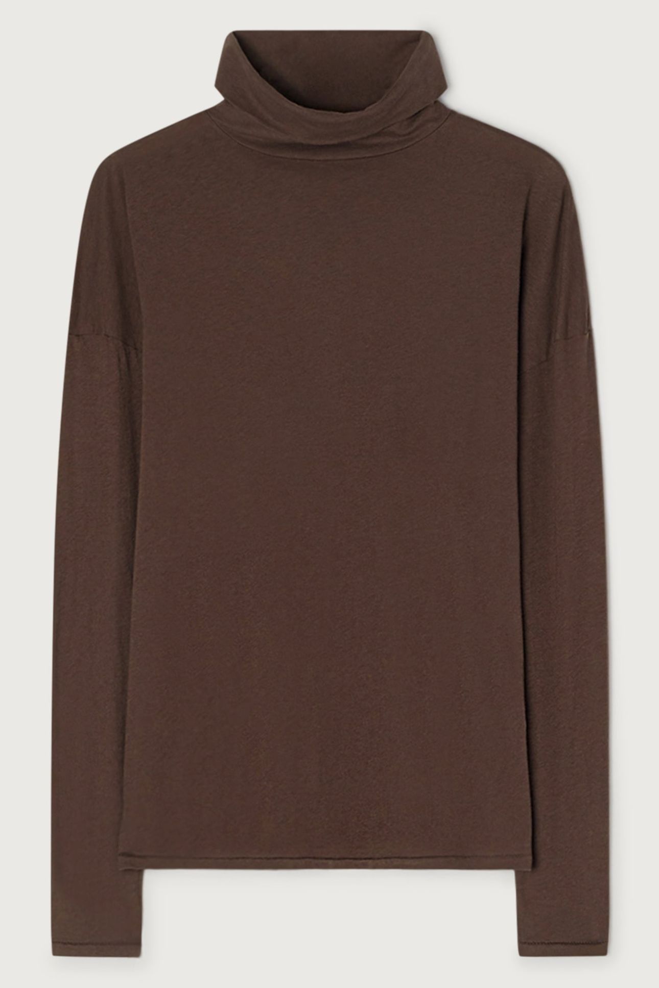 FAKOBAY LONG-SLEEVE T-SHIRT CHOCOLAT VINTAGE 4