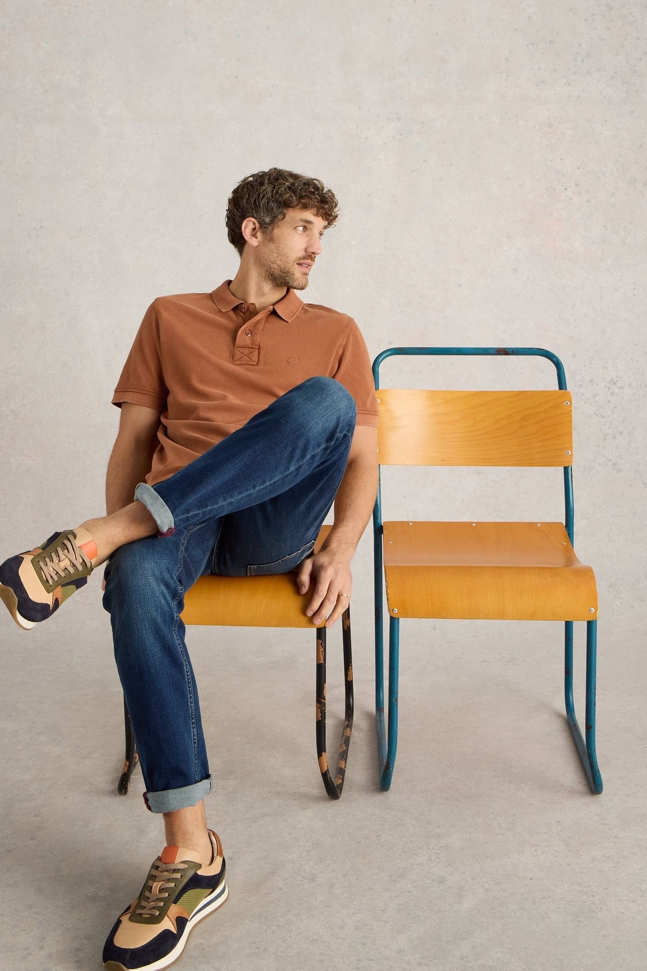 UTILITY POLO MID TAN 5