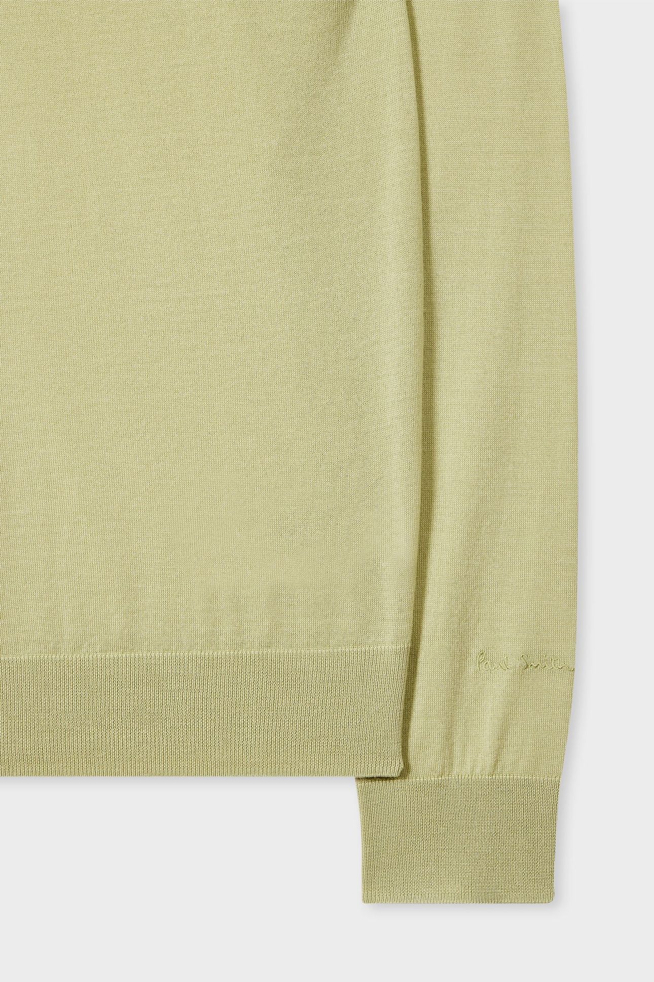 MENS SWEATER CREW NECK LIME GREEN 5