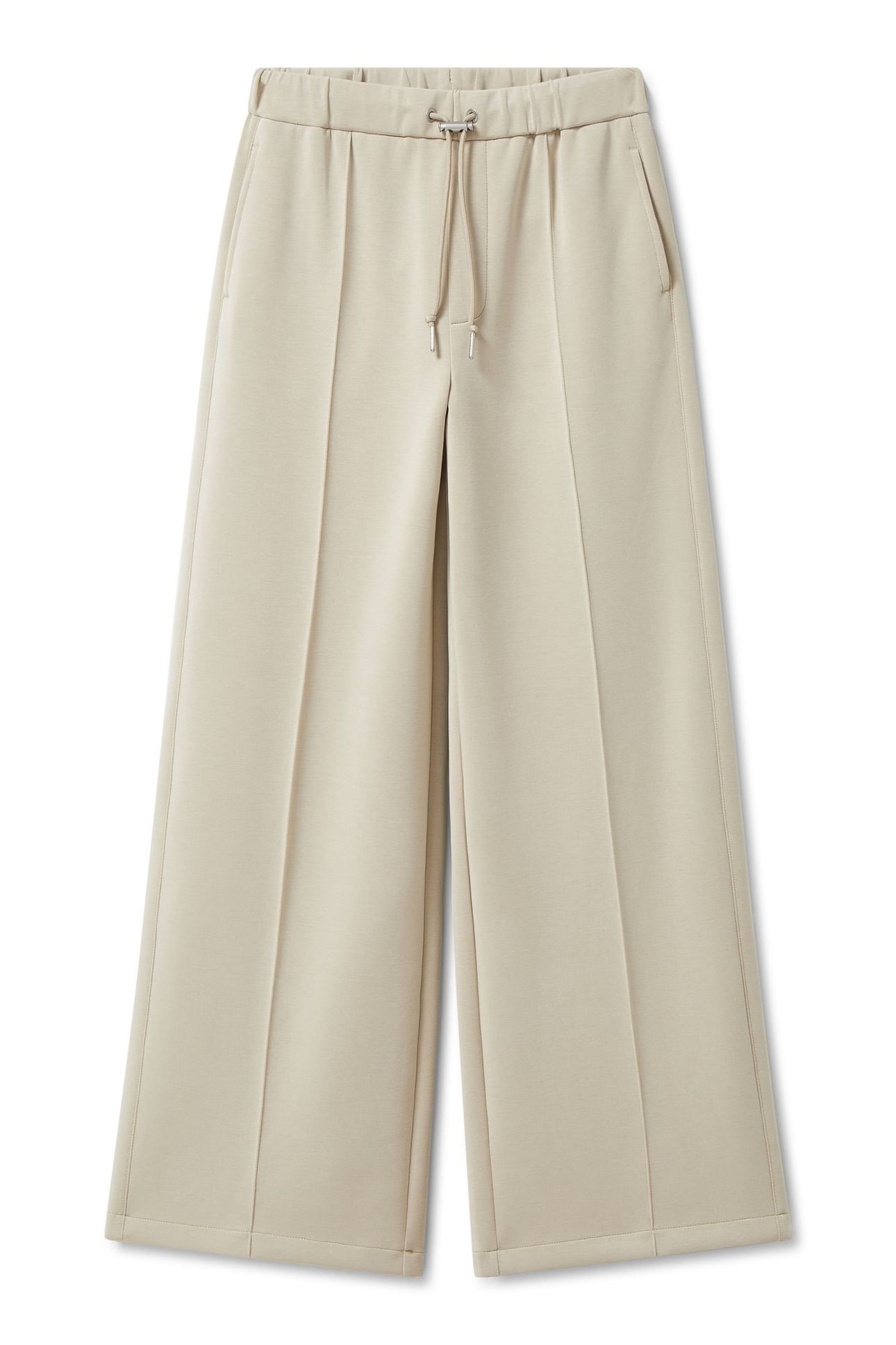 WIDE LEG PULL ON FEATHER GRAY 1