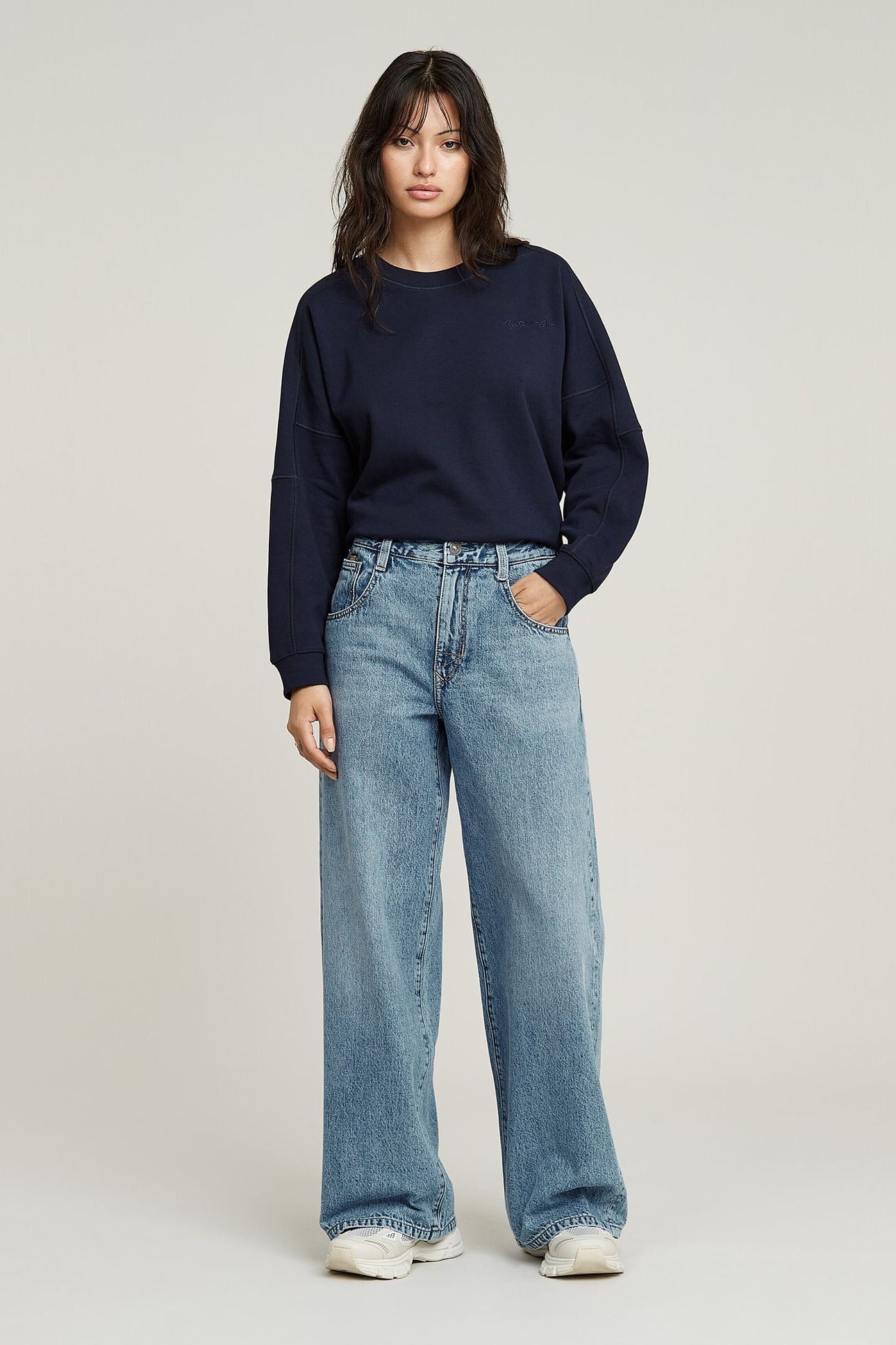 SKATER HIGH LOOSE MEDIUM BLUE 3