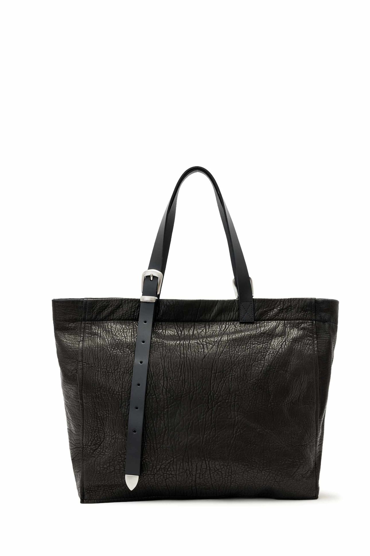 HAVEN LEATHER TOTE BLACK 1