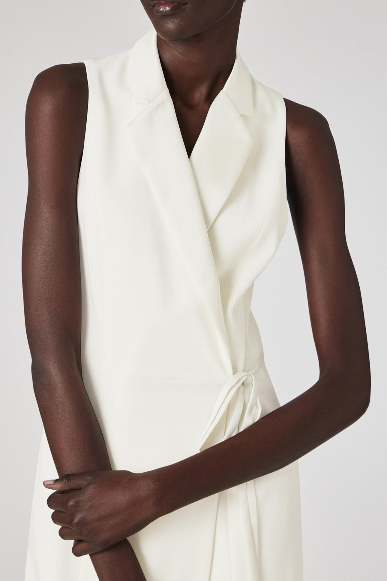 WOMENS TUX DRESS OFF WHITE 6