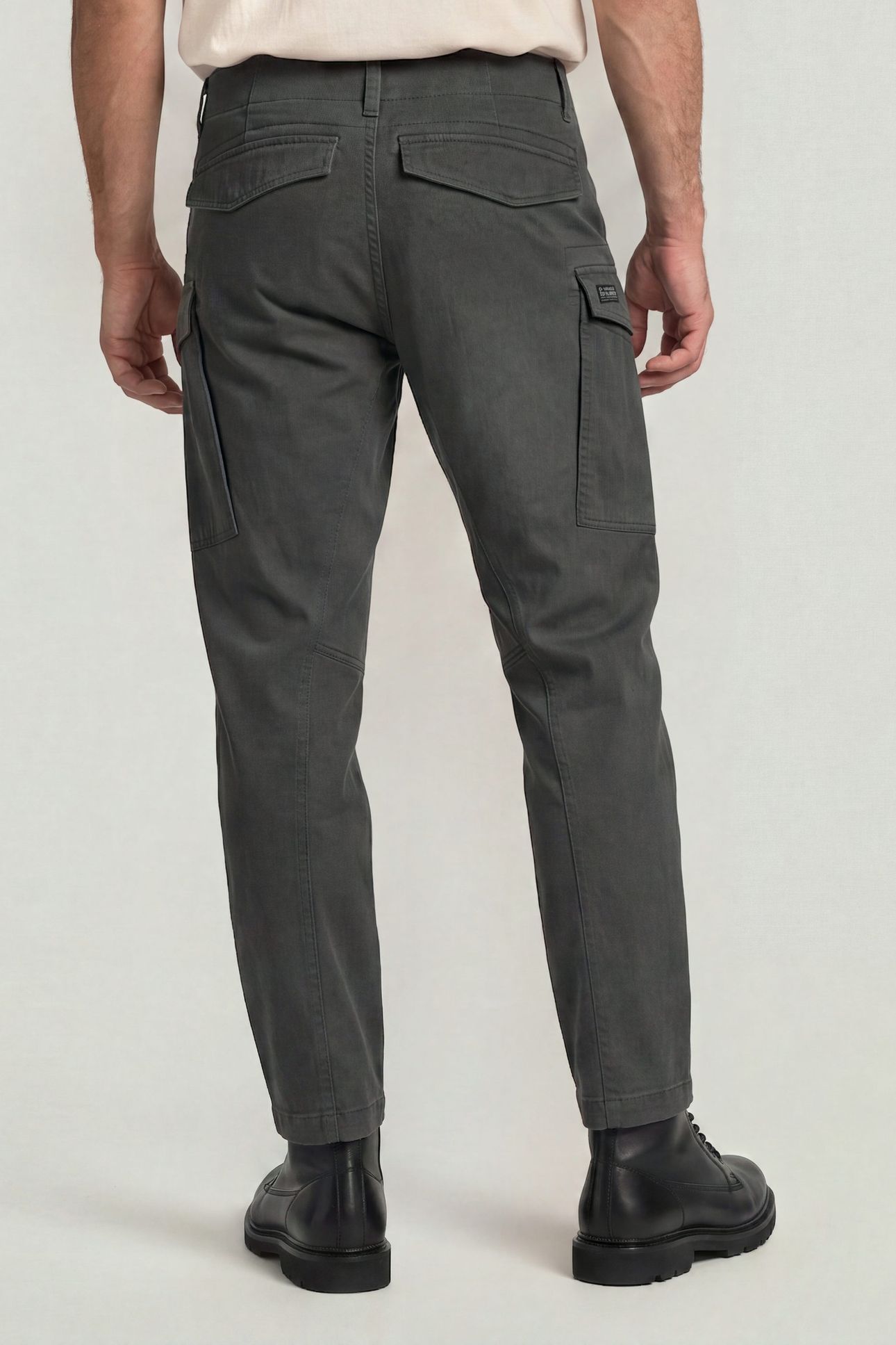 CARGO 3D REGULAR TAPERED GREY 2
