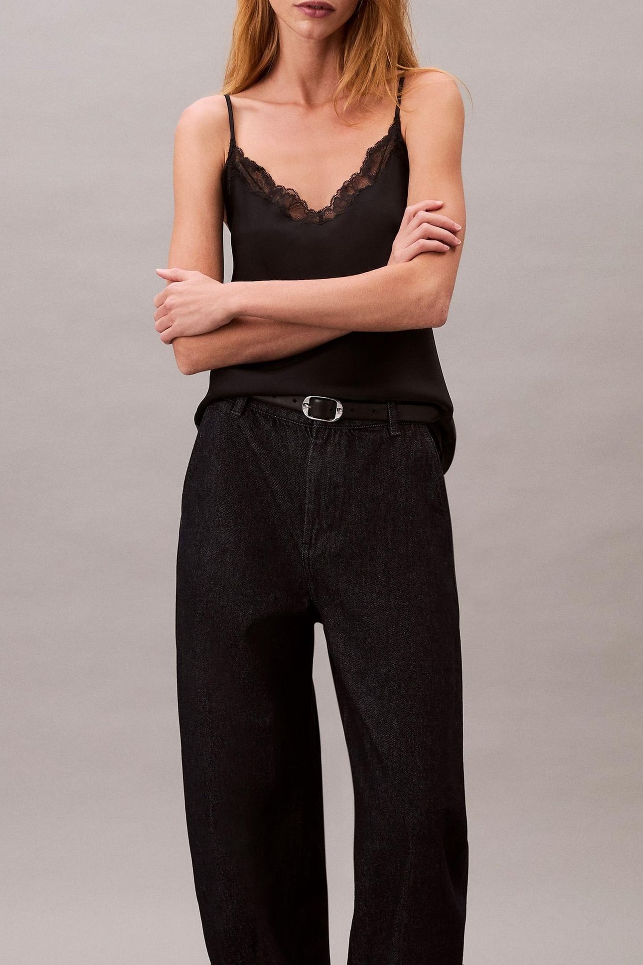 TROUSER BARREL RINSE INDIGO 4