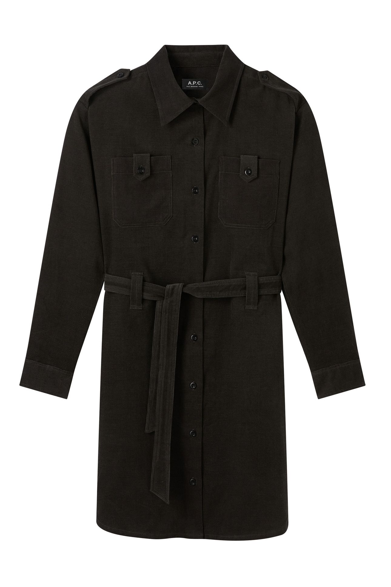 DRESS PIXIE DARK GREEN 1