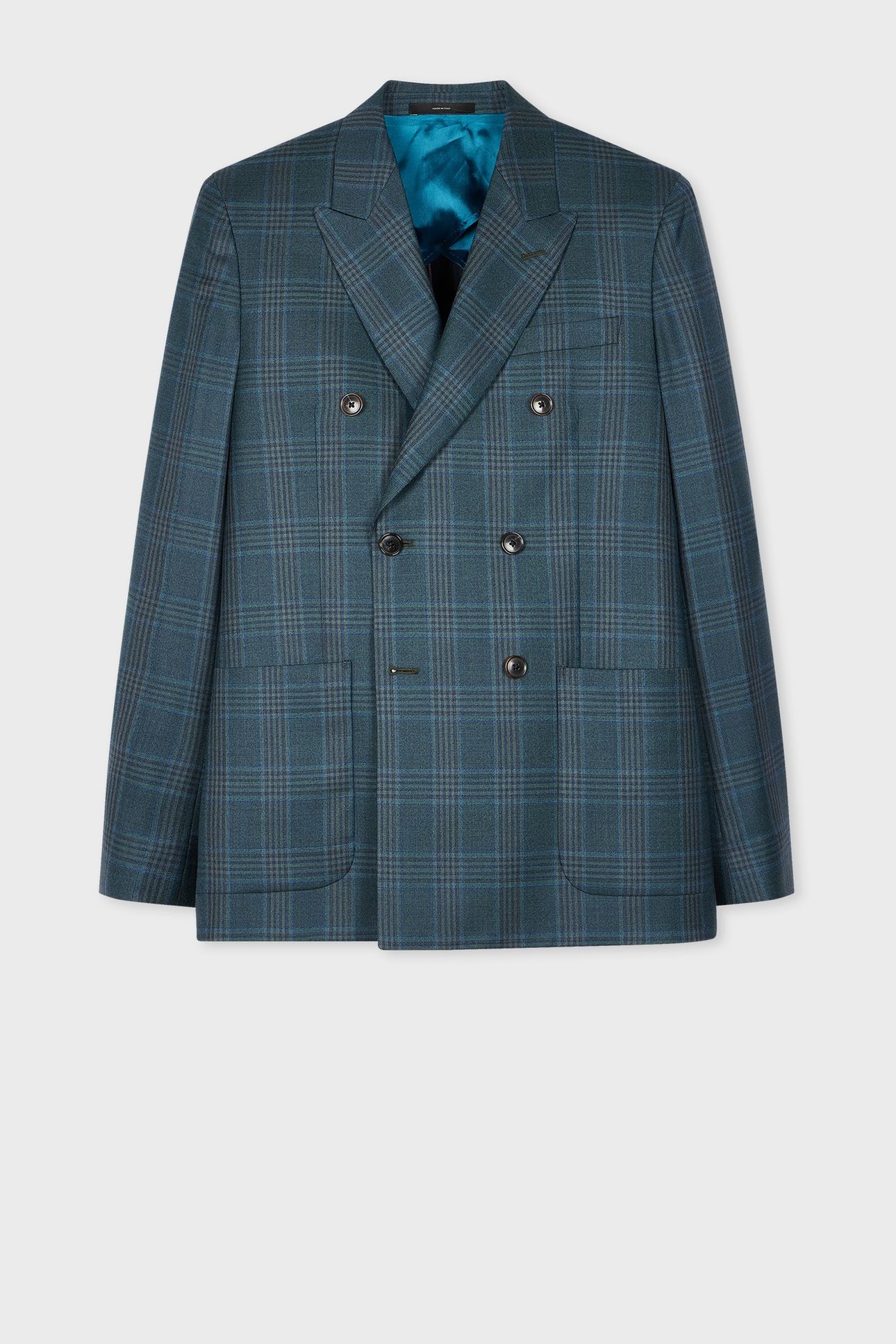 MENS DB JACKET PETROL GREEN 4
