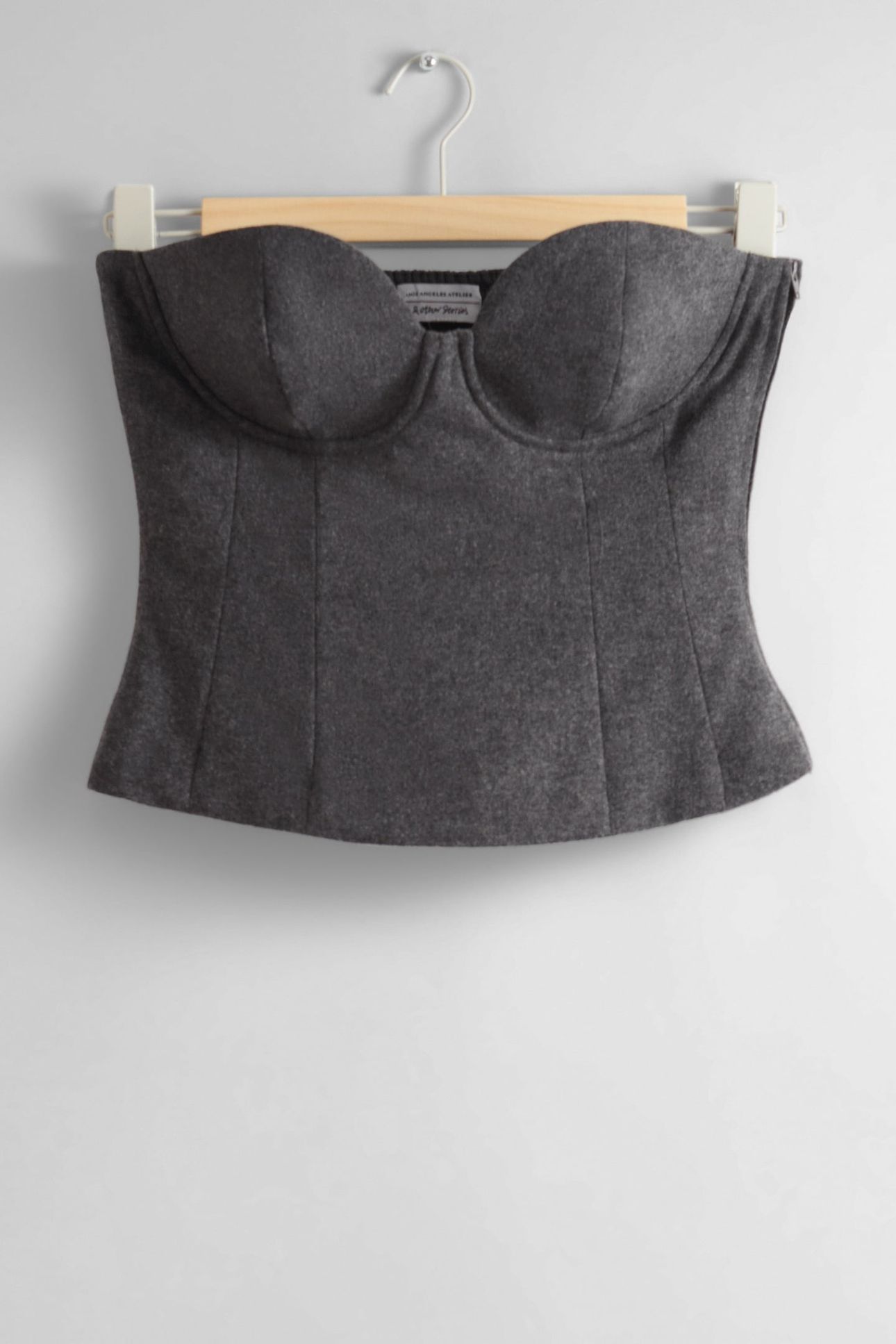LA BALDWIN CORSET GREY 3