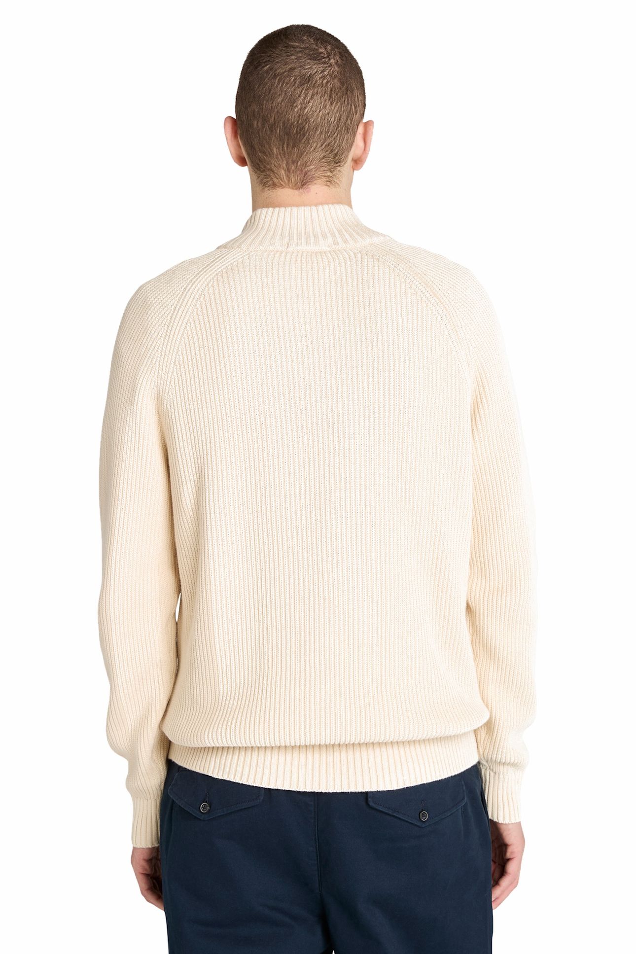 WILLIAMS RIVER TEXTURED 1/4 ZIP SWETAER ANGORA 2
