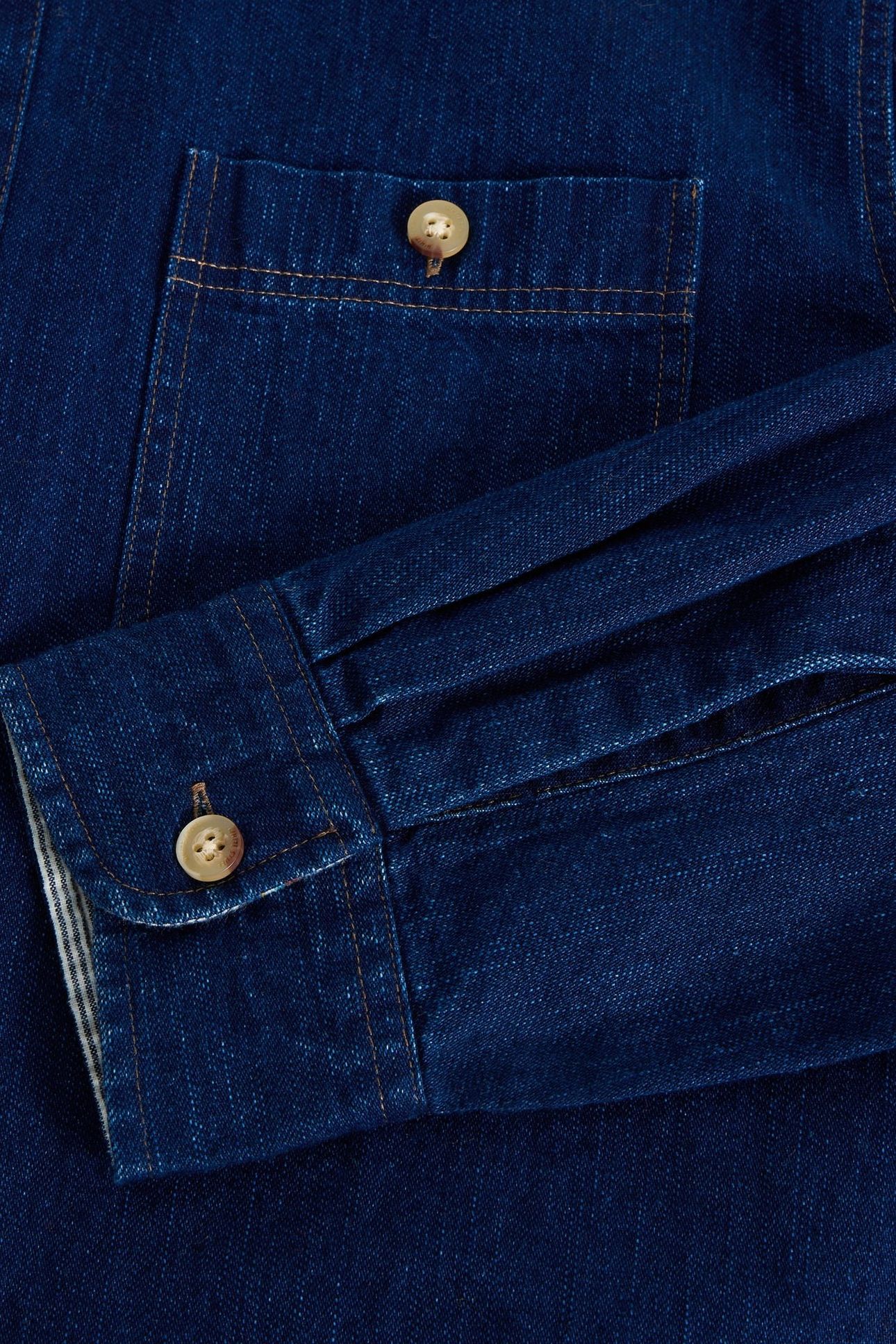 DENIM SHIRT MID DENIM 5