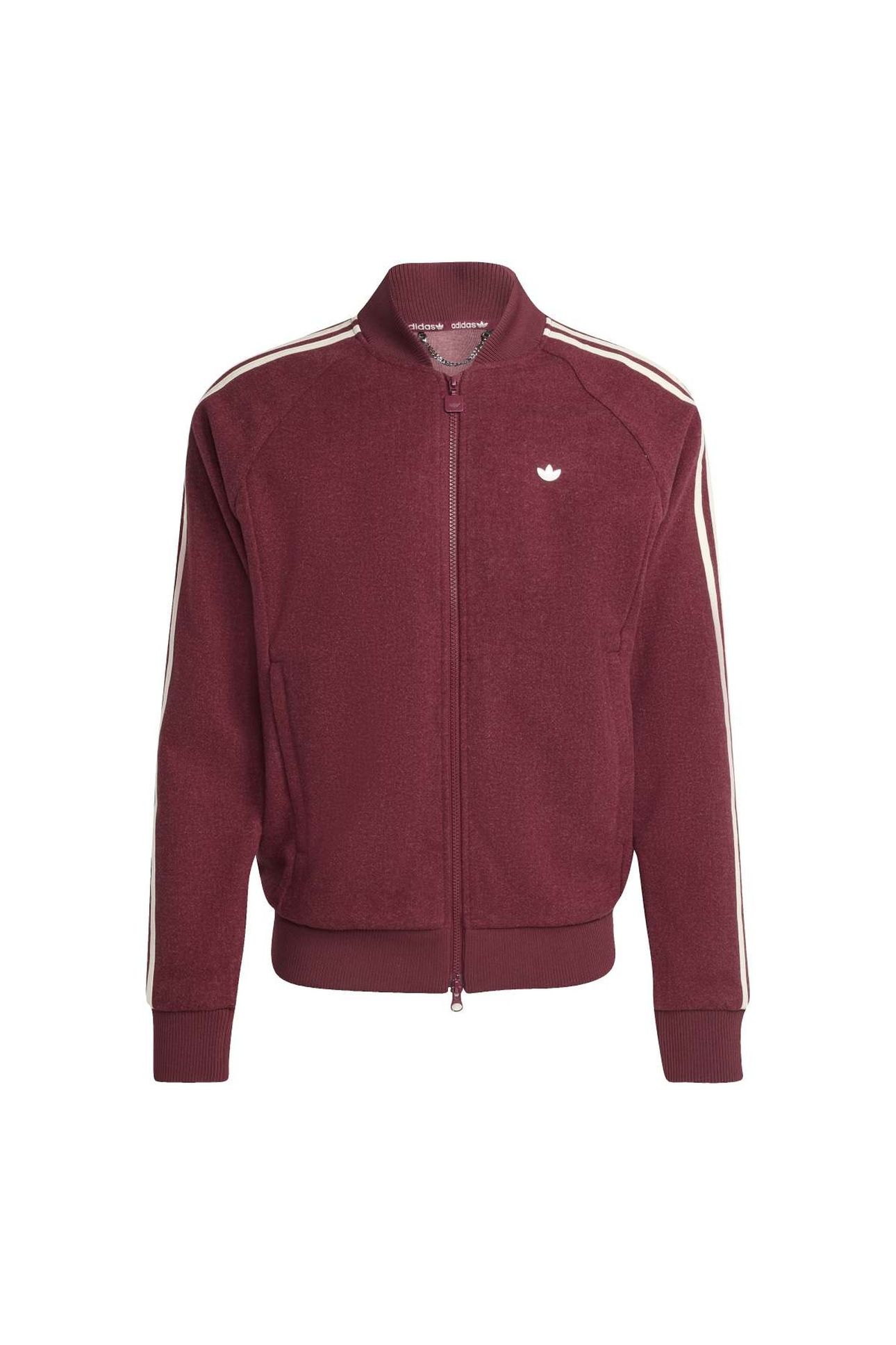 UNISEX PREM TRACK TOP SHADOW RED 4