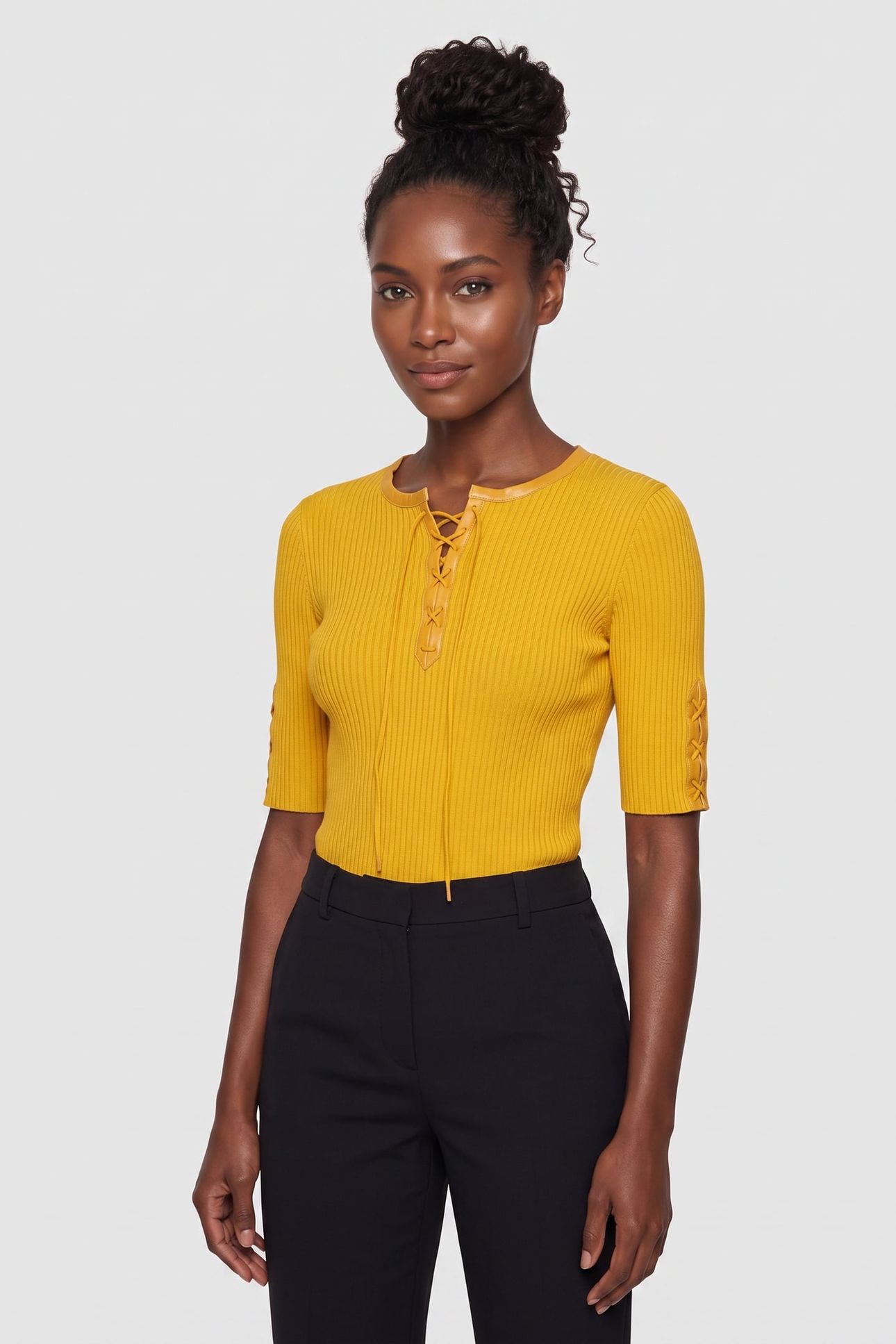 KNITWEAR YELLOW 1