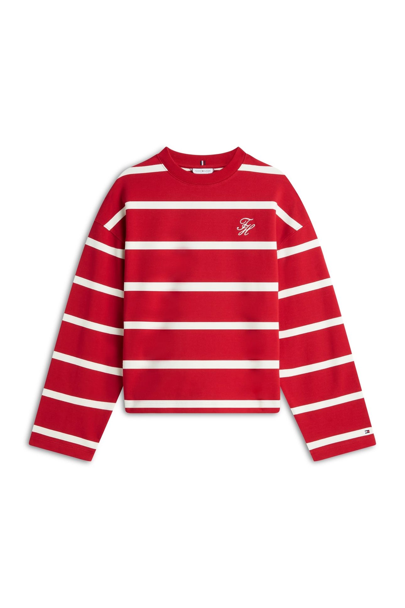 TH SCRIPT MODERN TERRY PRIMARY RED/CALICO 4