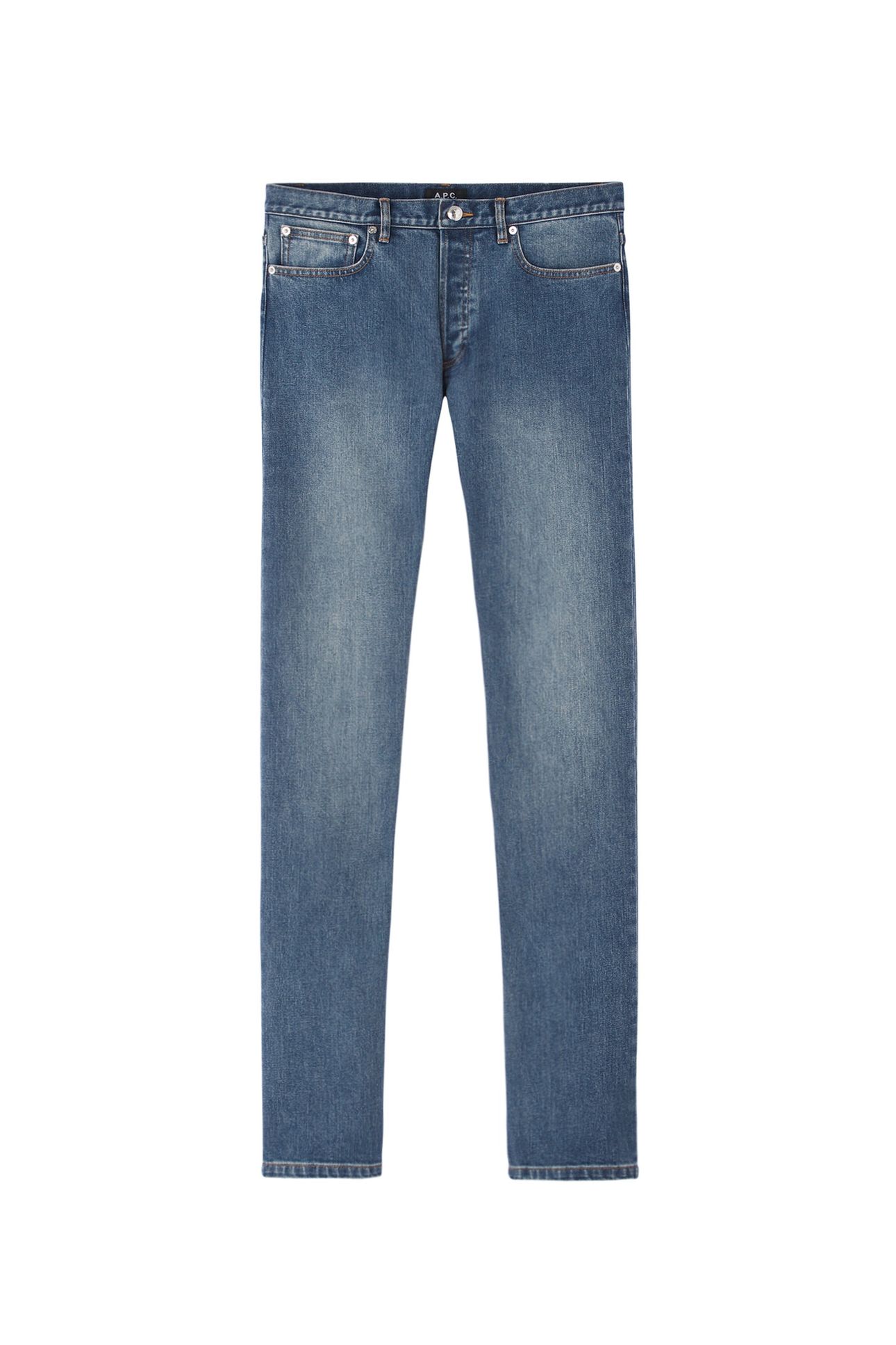 UNISEX SMALL STANDARD WASHED INDIGO 5