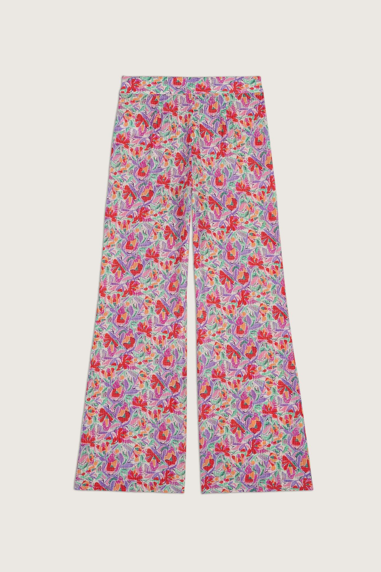 WIDE TROUSERS ECRU 3