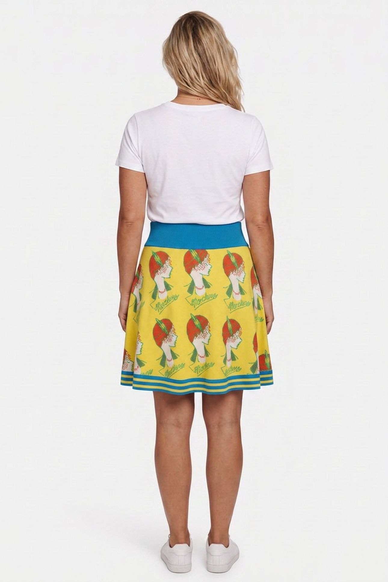 KNITTED SKIRT YELLOW 2