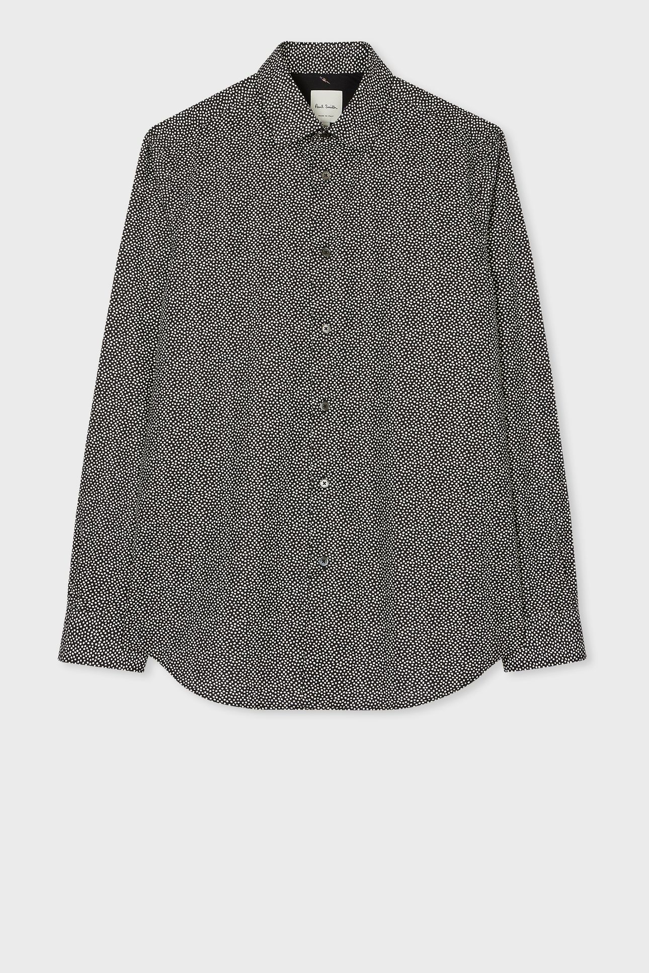 MENS S/C CASUAL FIT SHIRT GREY MELANGE 1