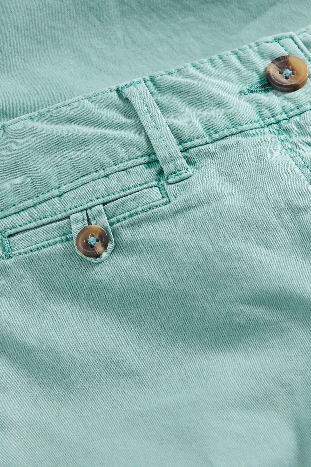 HAYLEY ORGANIC CHINO SHORT MID TEAL 6