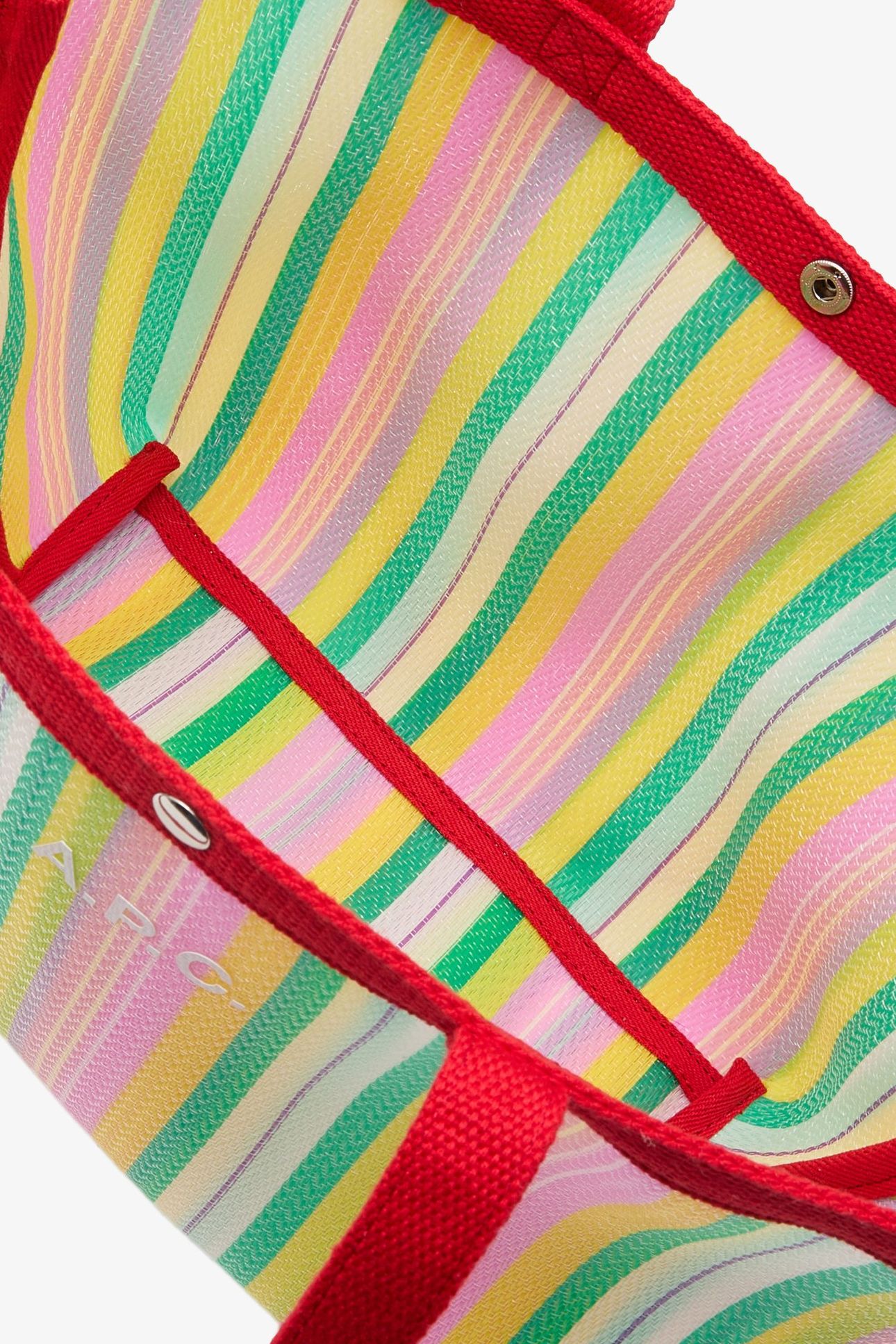 SHOPPING BAG LEMON PINK/MULTICOLOR 2