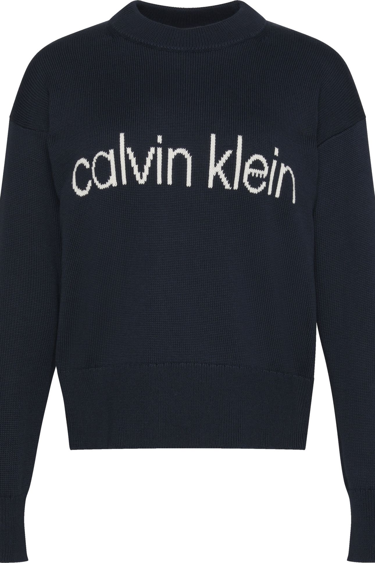 COTTON GRAPHIC PULLOVER DARK SAPPHIRE 4