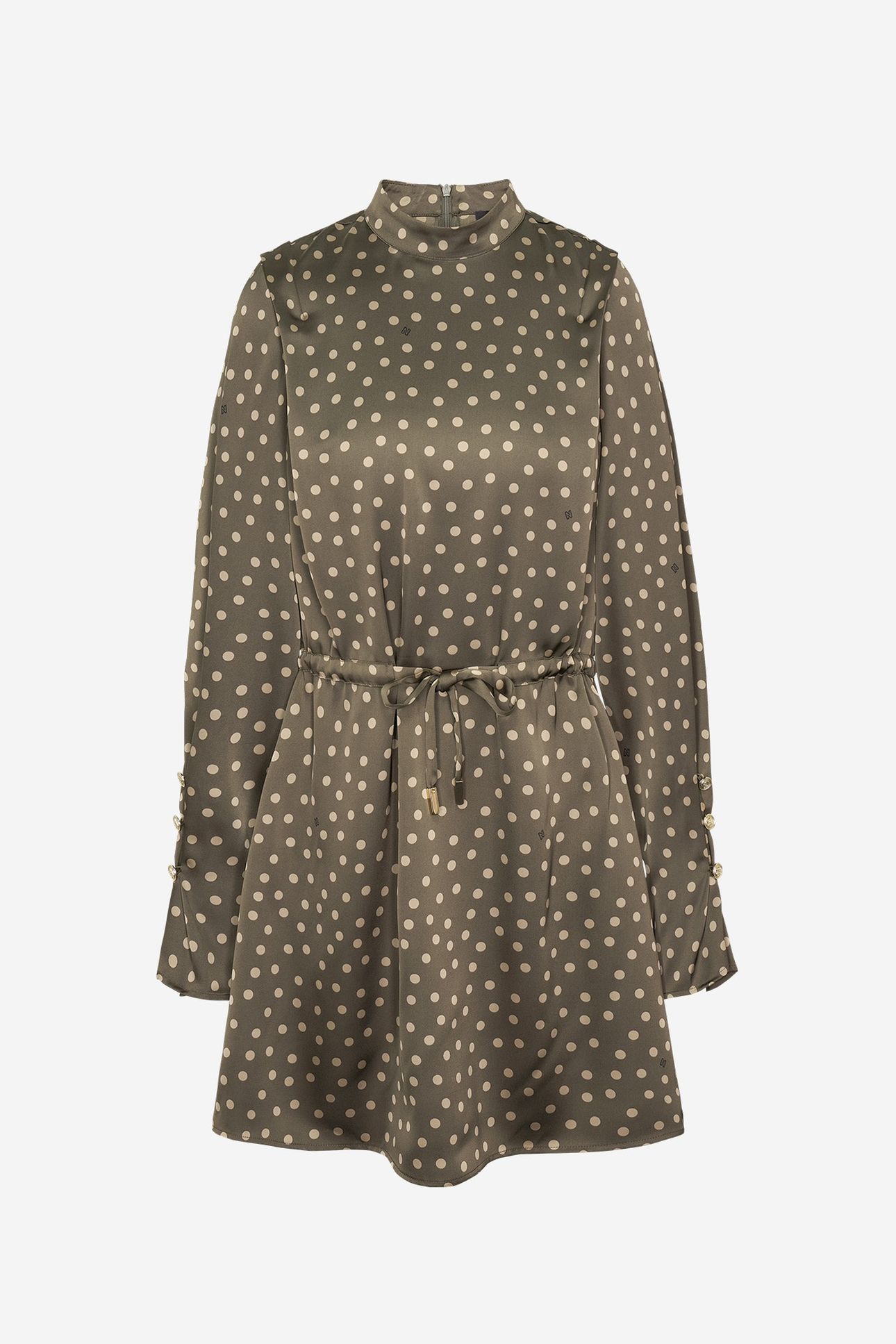 HINDIRA DRESS ARMY BROWN 2