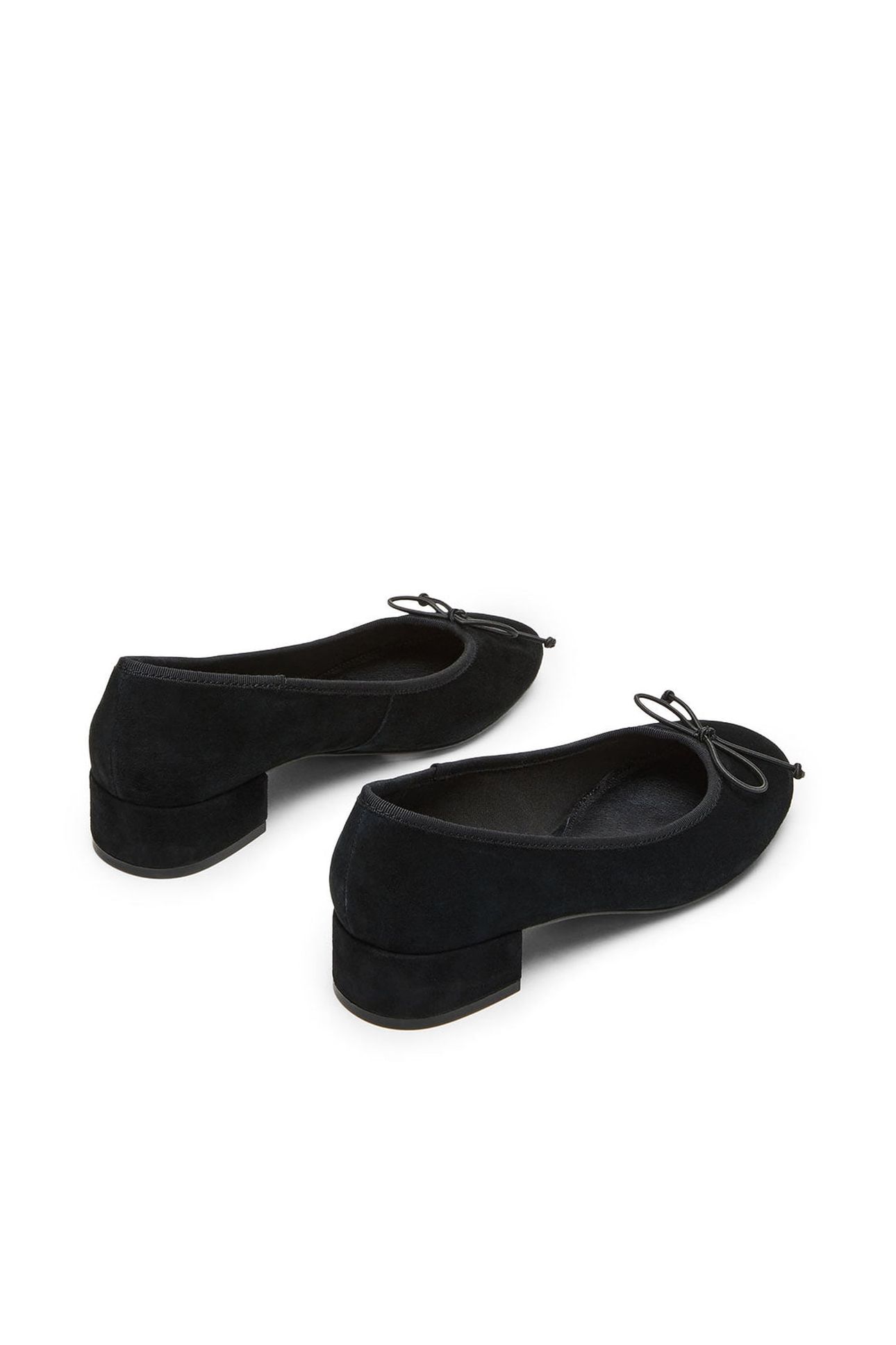CHERISHER FLAT SHOES BLACK SUEDE 3