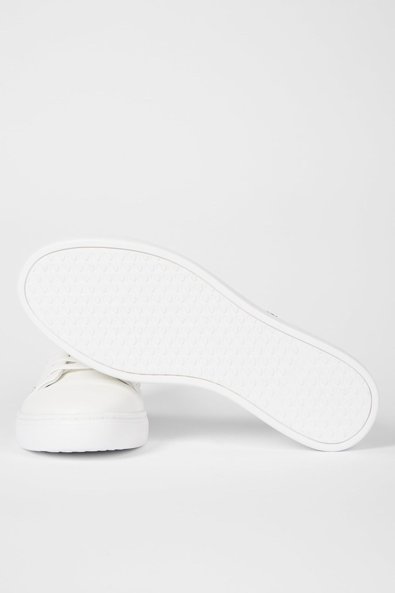 MENS SHOE LEE WHITE CYCLE EMBROIDERY WHITE 5