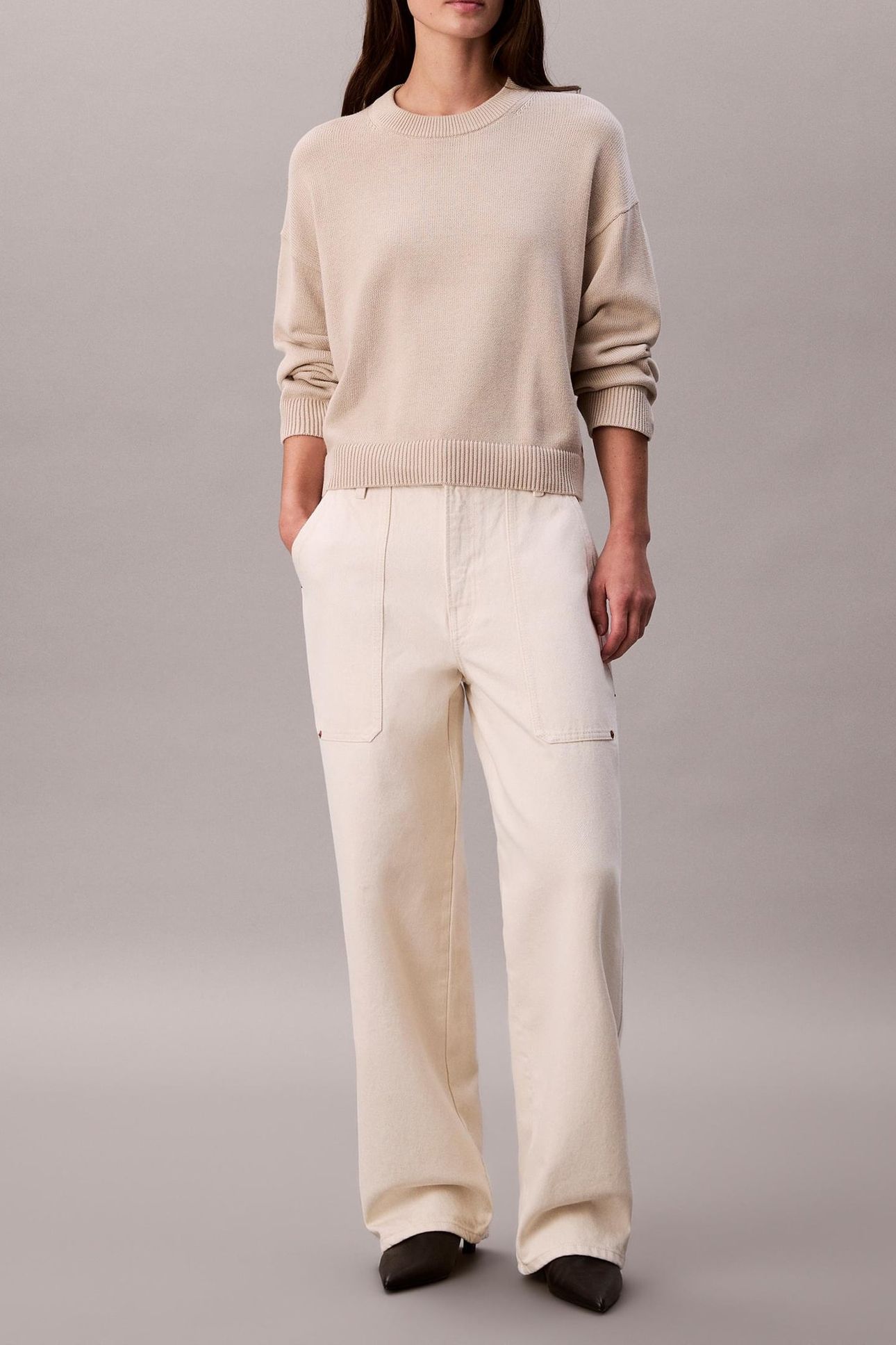 CARGO JEAN NATURAL RAW RINSE 1