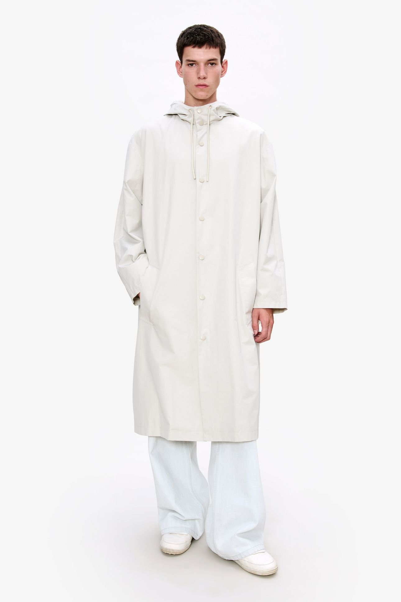 UNISEX WINDBREAKER CHALK 1