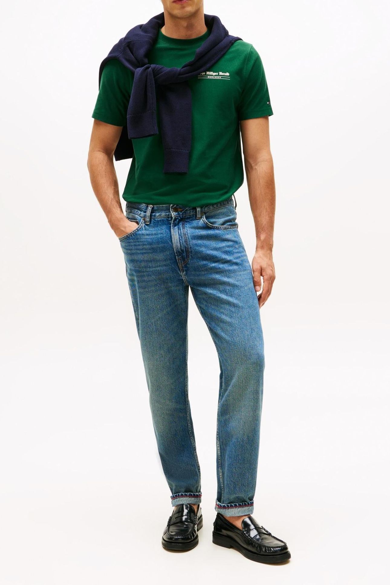 HILFIGER HERALD BACK ORNAMENTAL GREEN 2