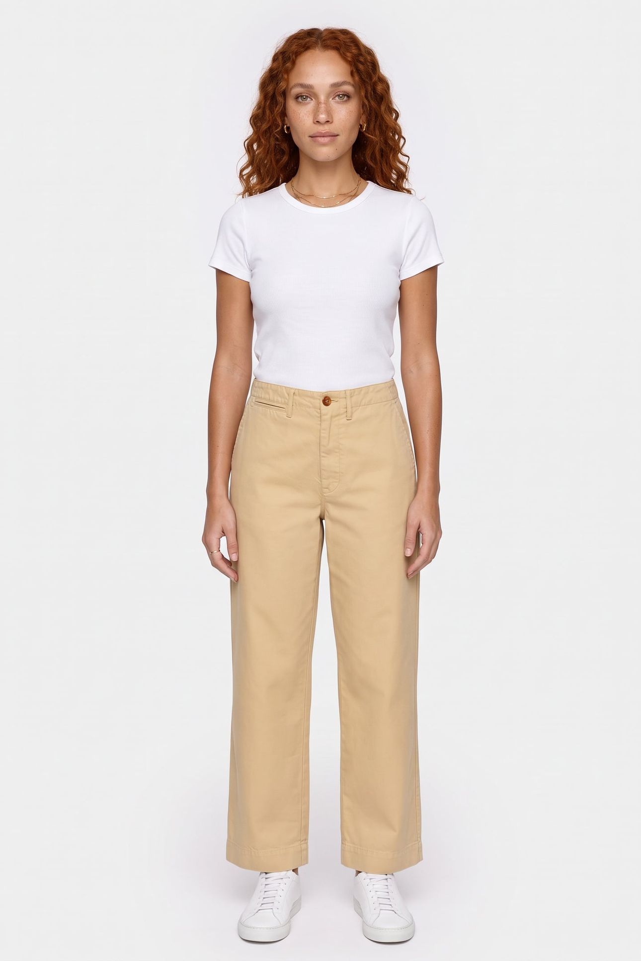 90S TROUSER WASHED KHAKI 1