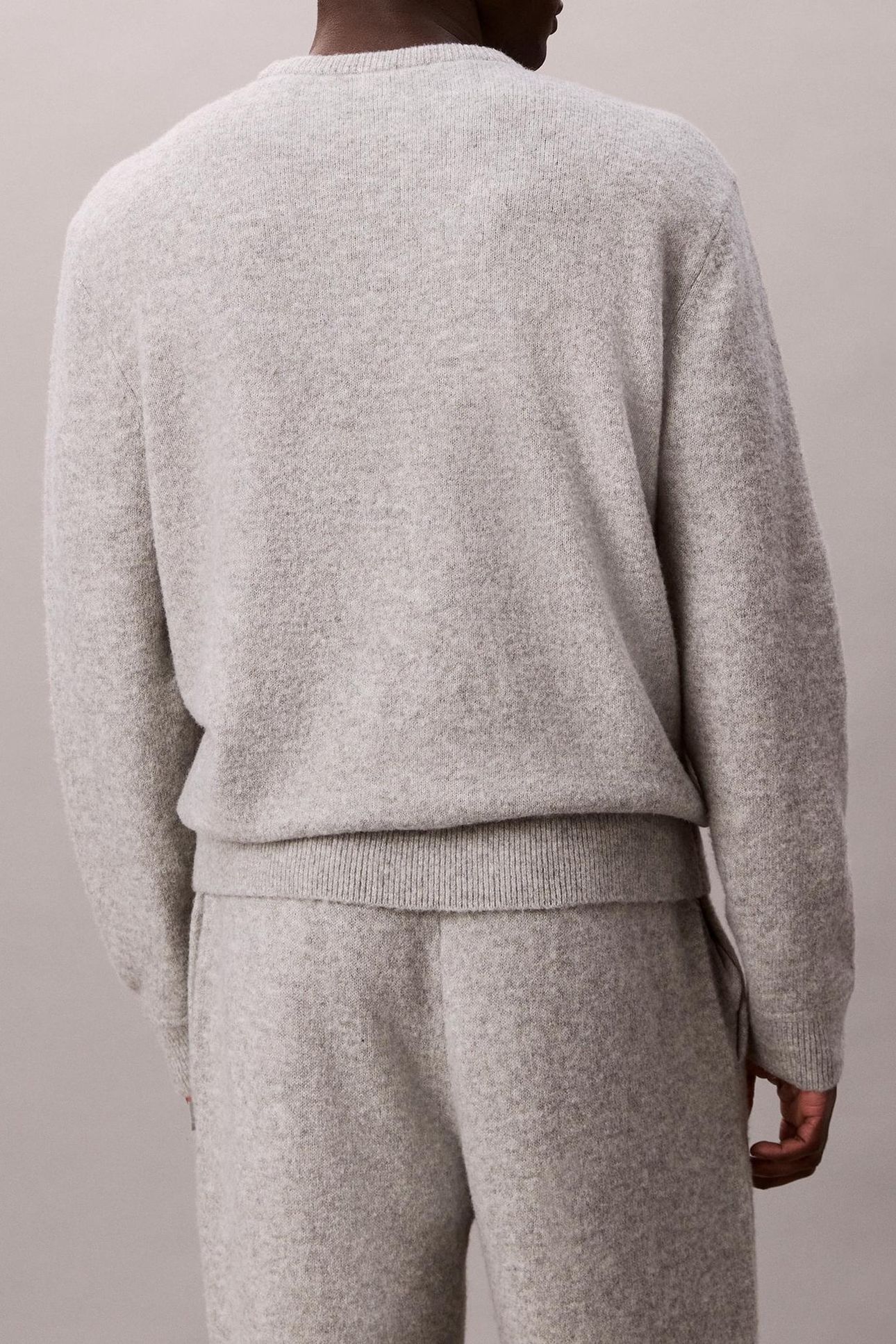 SWEATER CREW GREY HEATHER 2