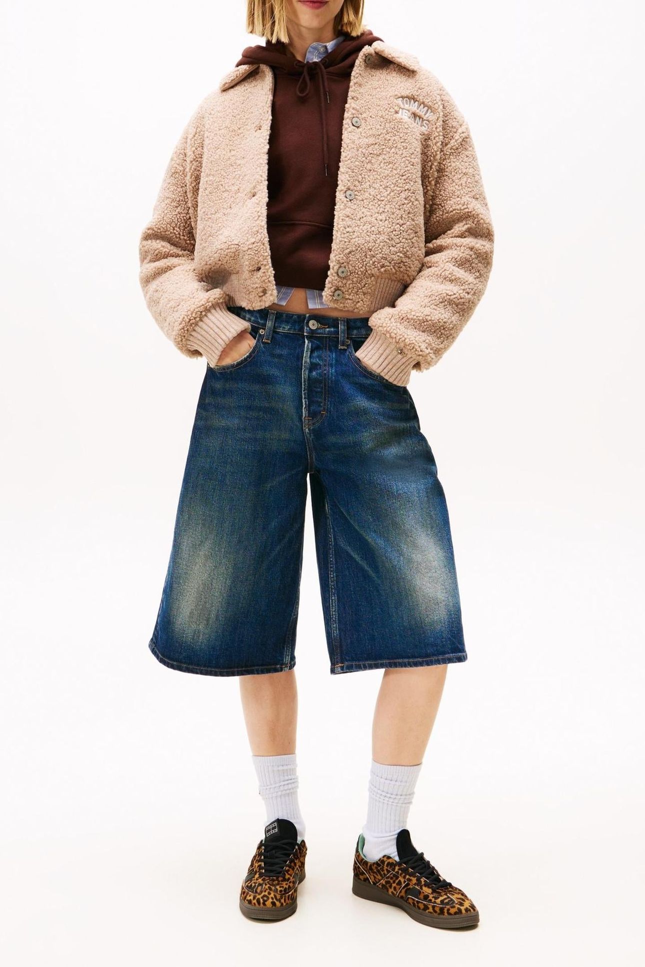 TJW TEDDY VARSITY BOMBER MALTED MILK 3