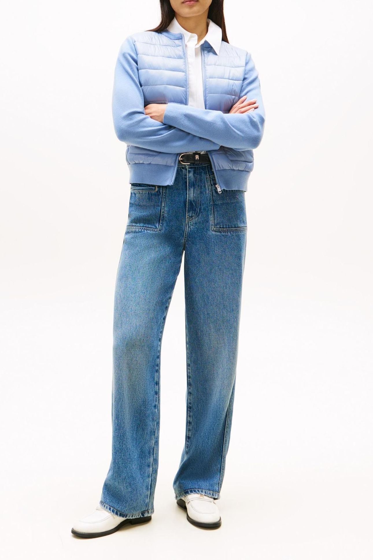 UL PADDED REG KNIT BRISK BLUE 2