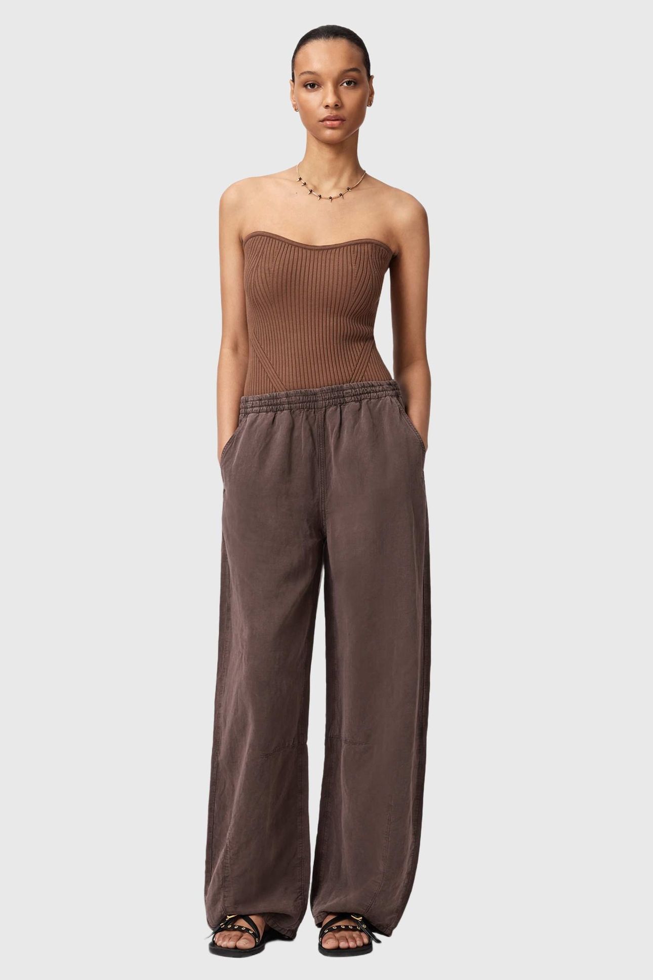 CRUZ BANDEAU TOP PENNY BROWN 1