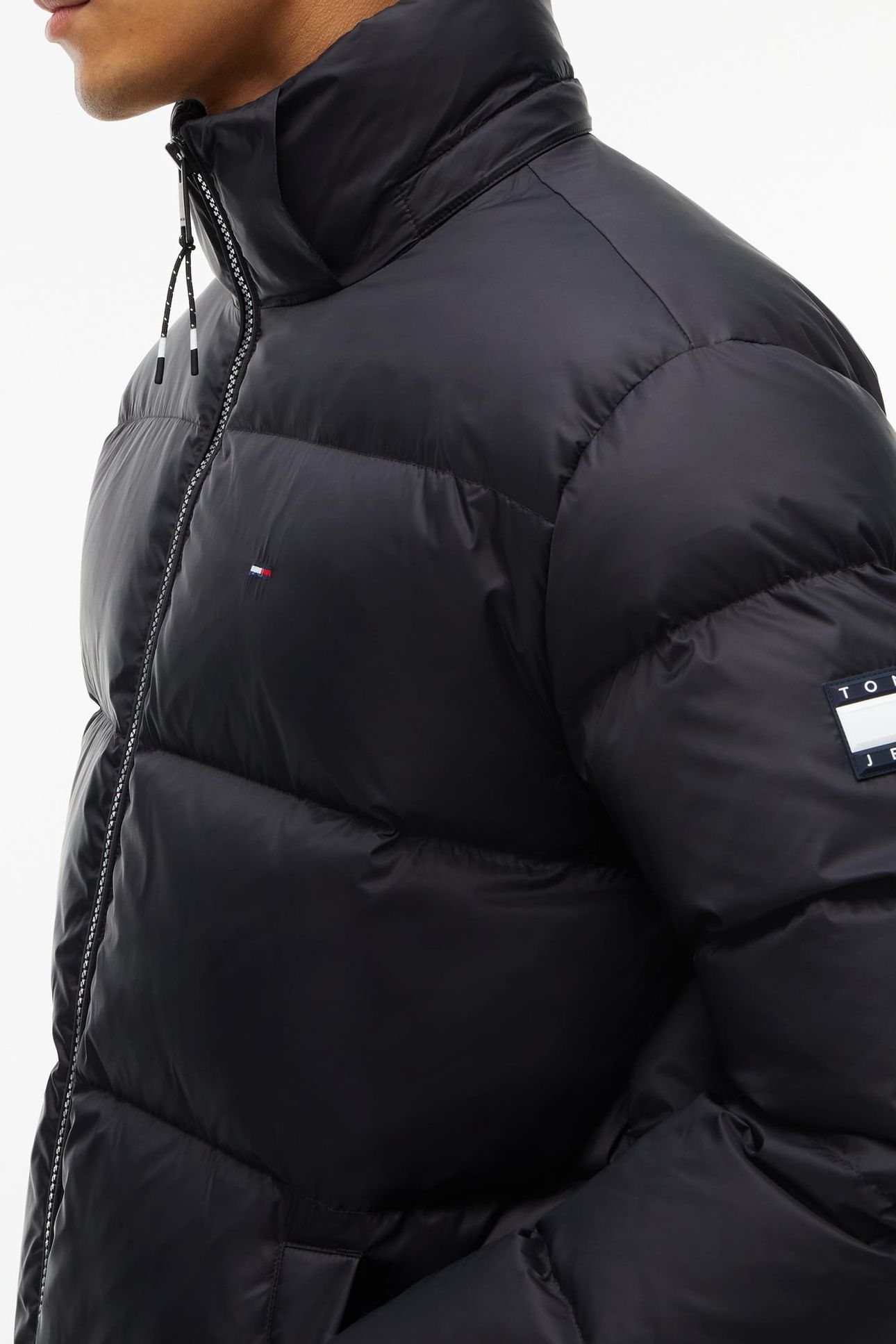 TJM ESSENTIAL DOWN PUFFER BLACK 7