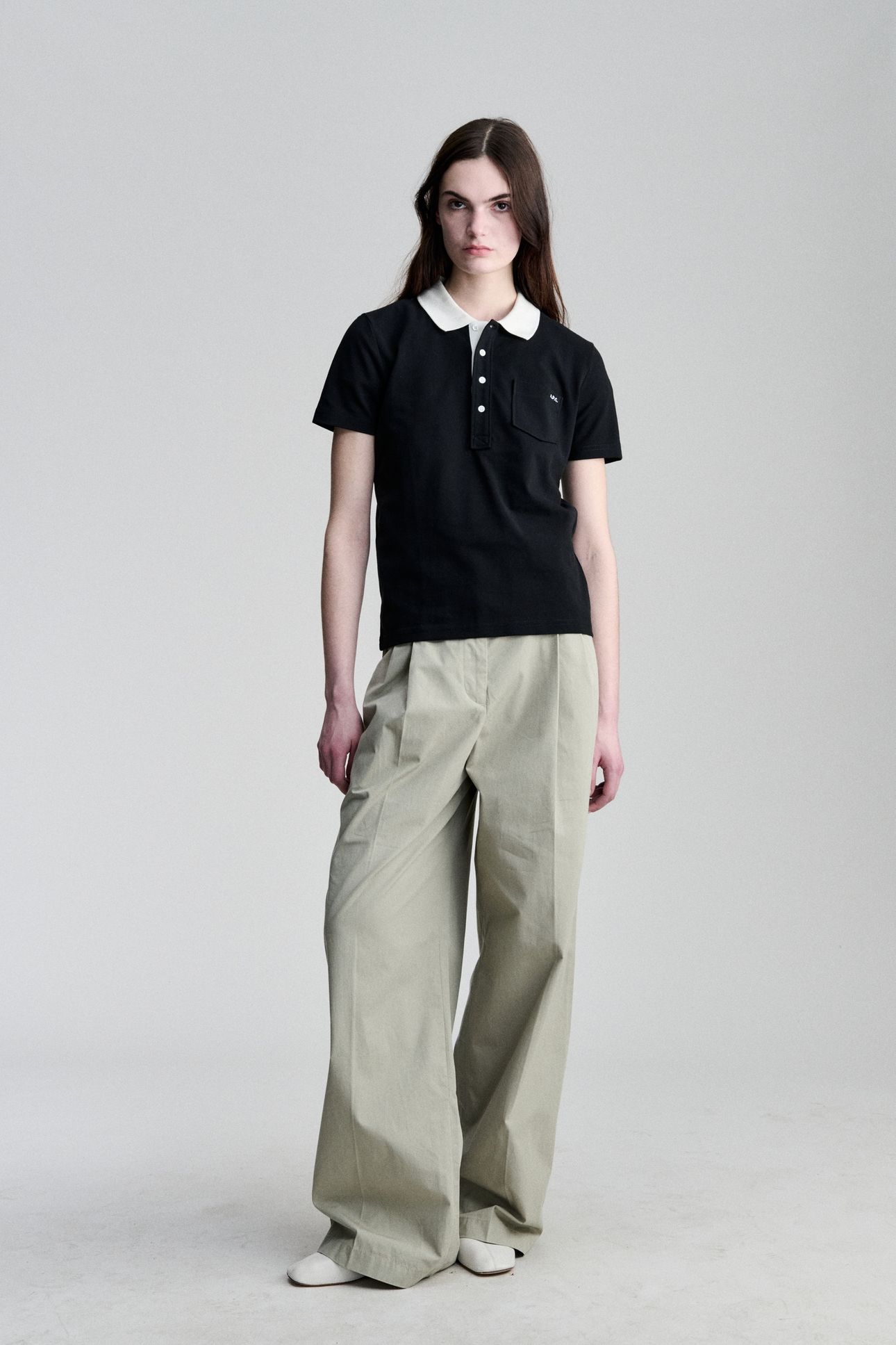 POLO SHORT SLEEVE BLACK 1