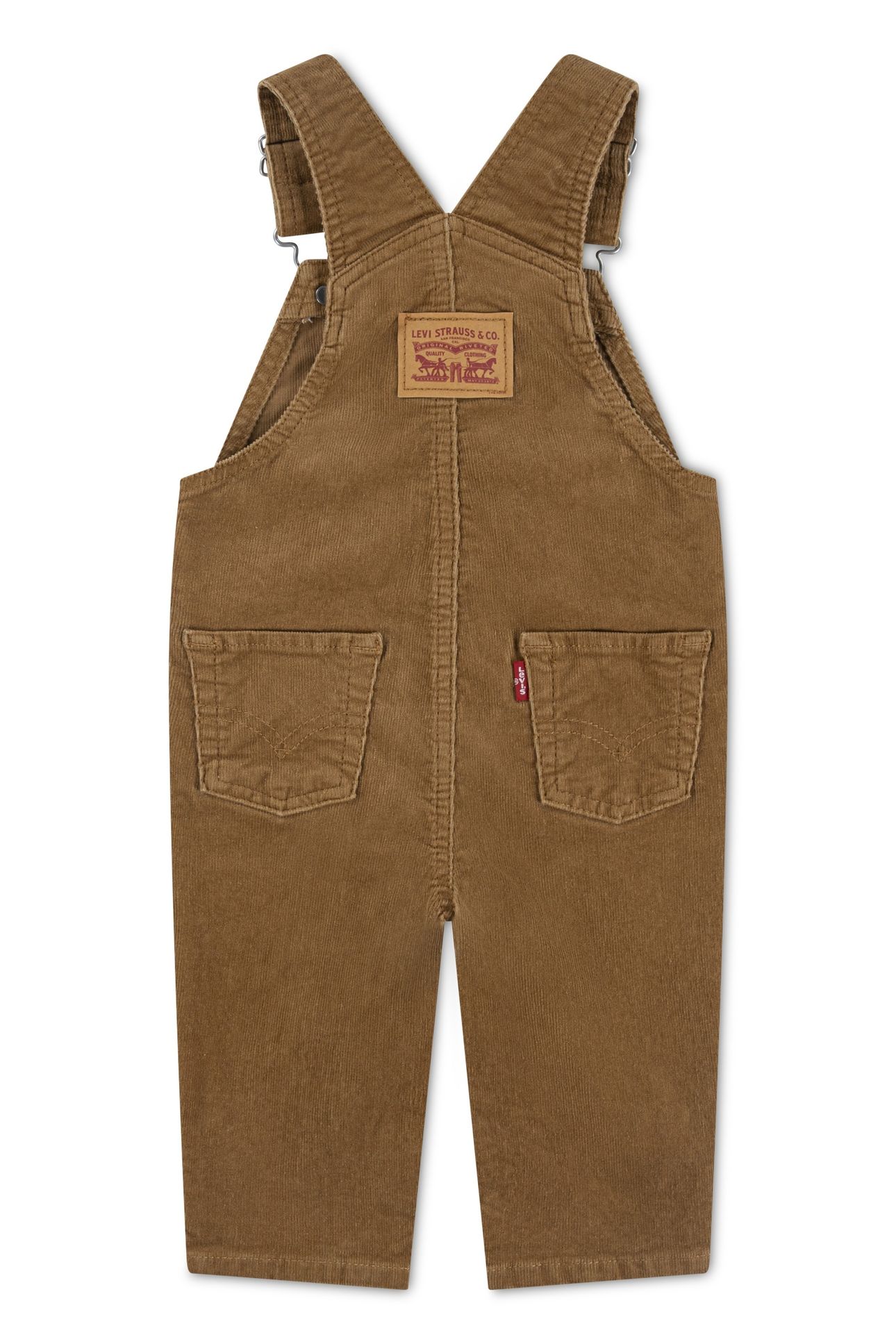 UNISEX CORDUROY OVERALL RODEO BROWN 2