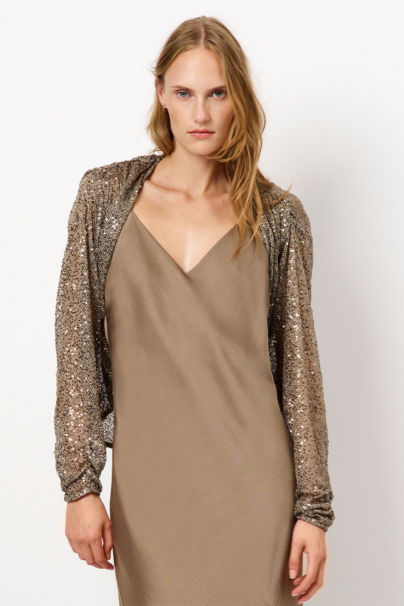 CRAZYABOUT CARDIGAN STONE 1