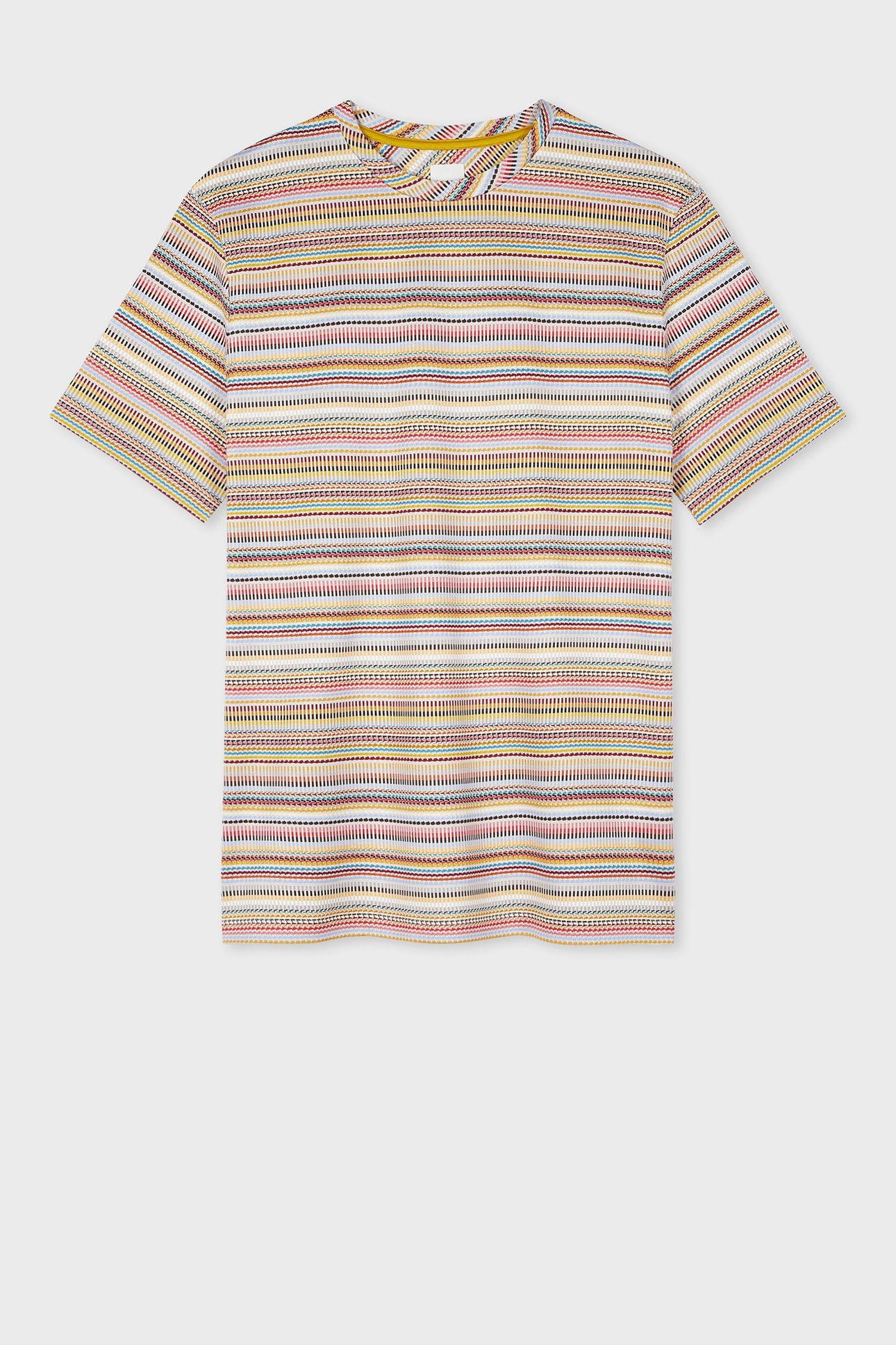 MENS SIGNATURE STRIPE TSHIRT MULTI COLOURED 1
