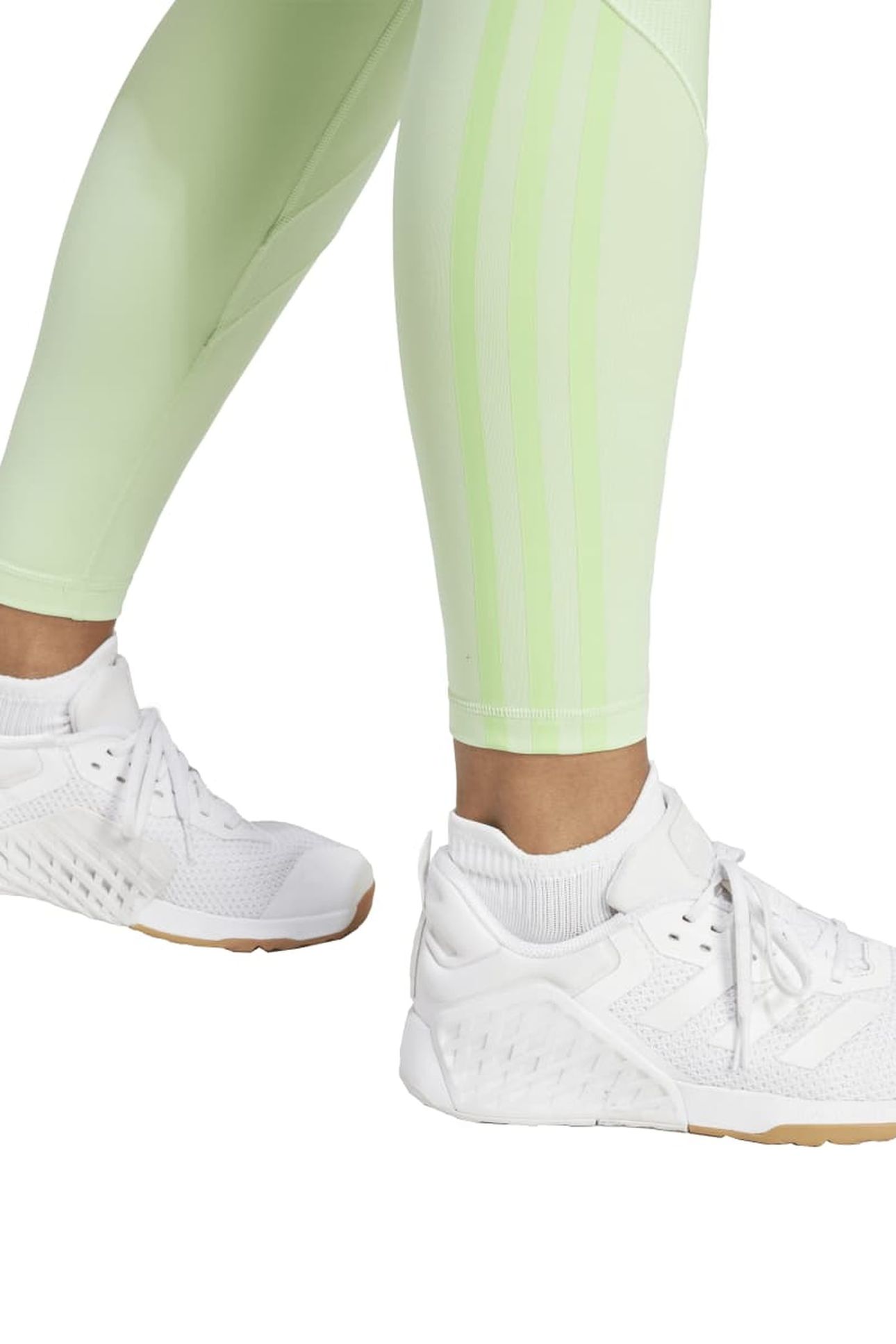 HYG RIB 1/1 LEGGINGS SEMI GREEN SPARK 6