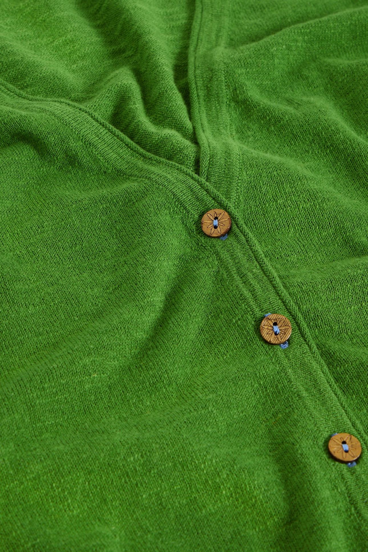 NARIA CARDI BRIGHT GREEN 6