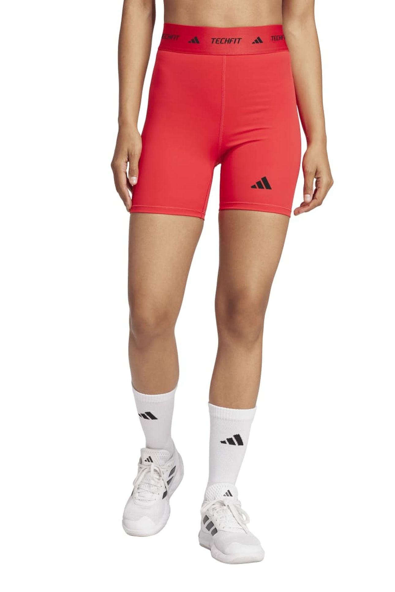 TECHFIT SHORT LEGGINGS PURE RUBY 2