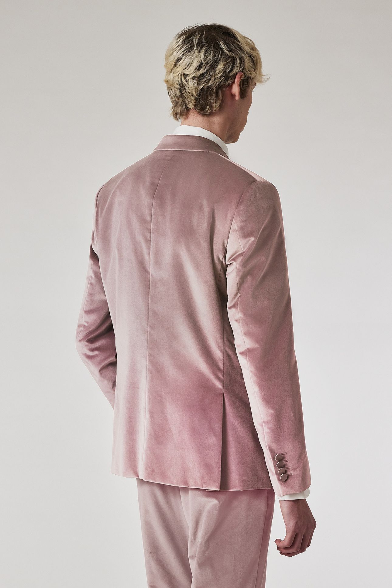 MENS EVENING 1BTN JACKET LILAC 3