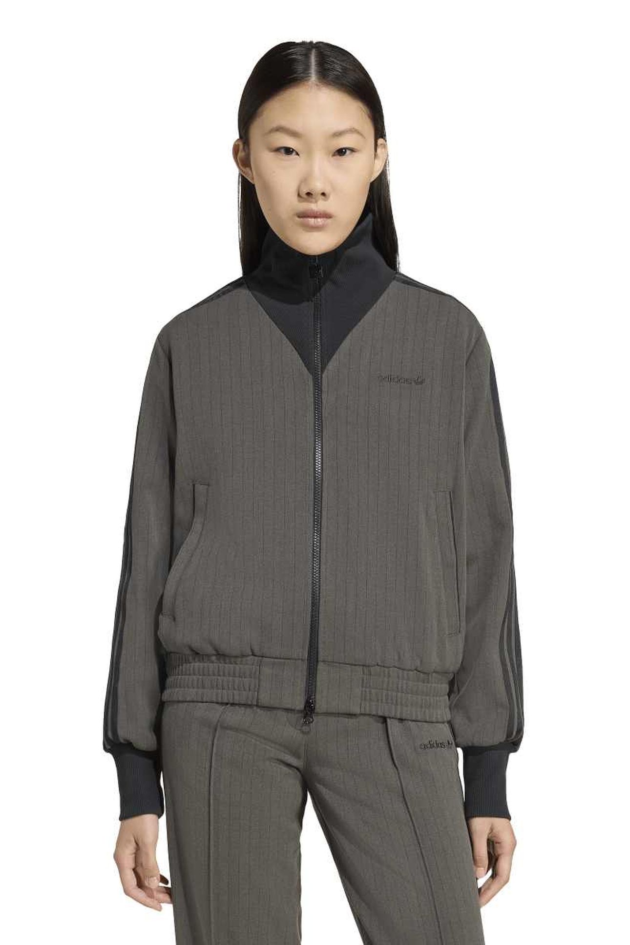 TAILORED TRACK TOP SHADOW OLIVE 1