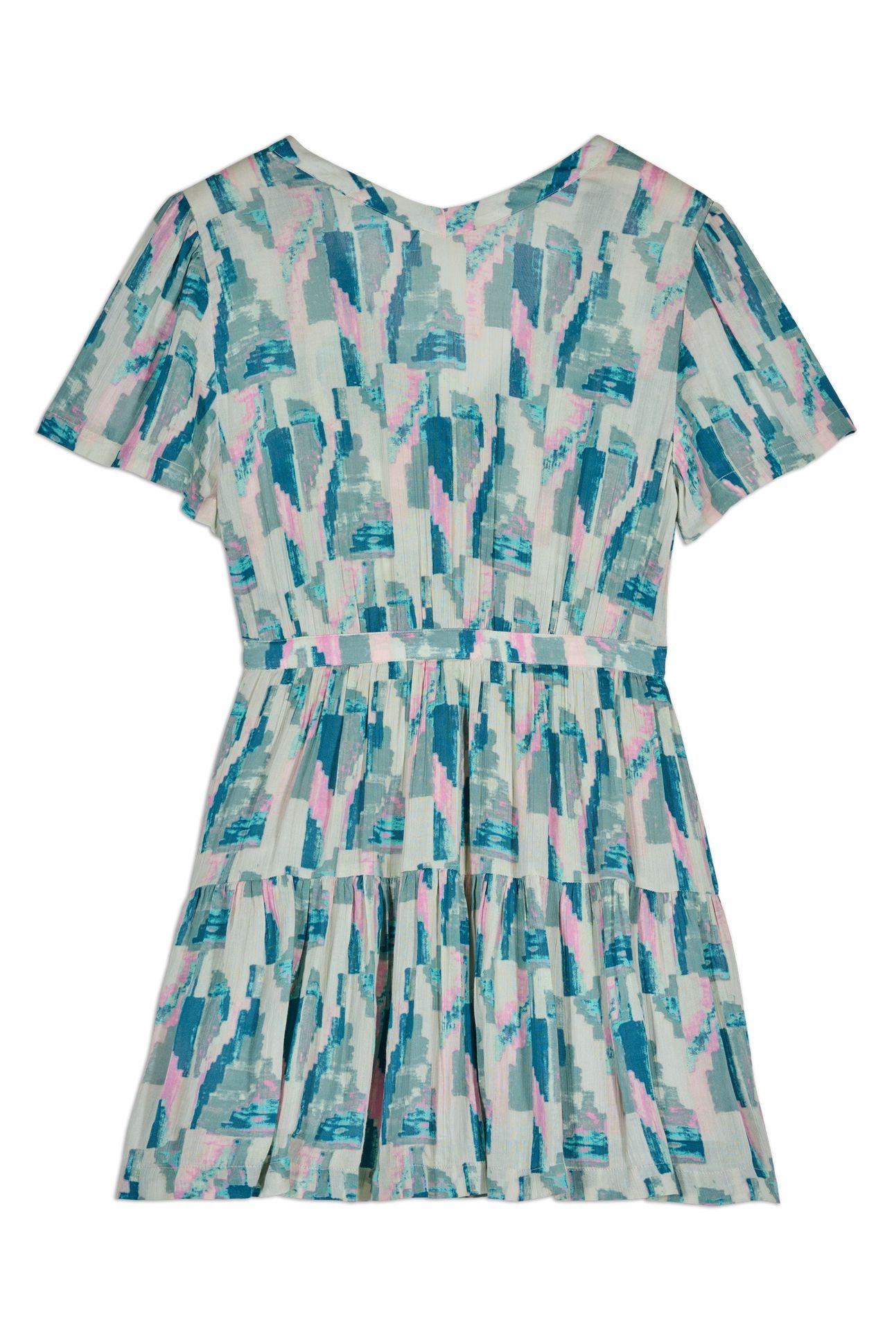 MINI DRESS TURQUOISE 4