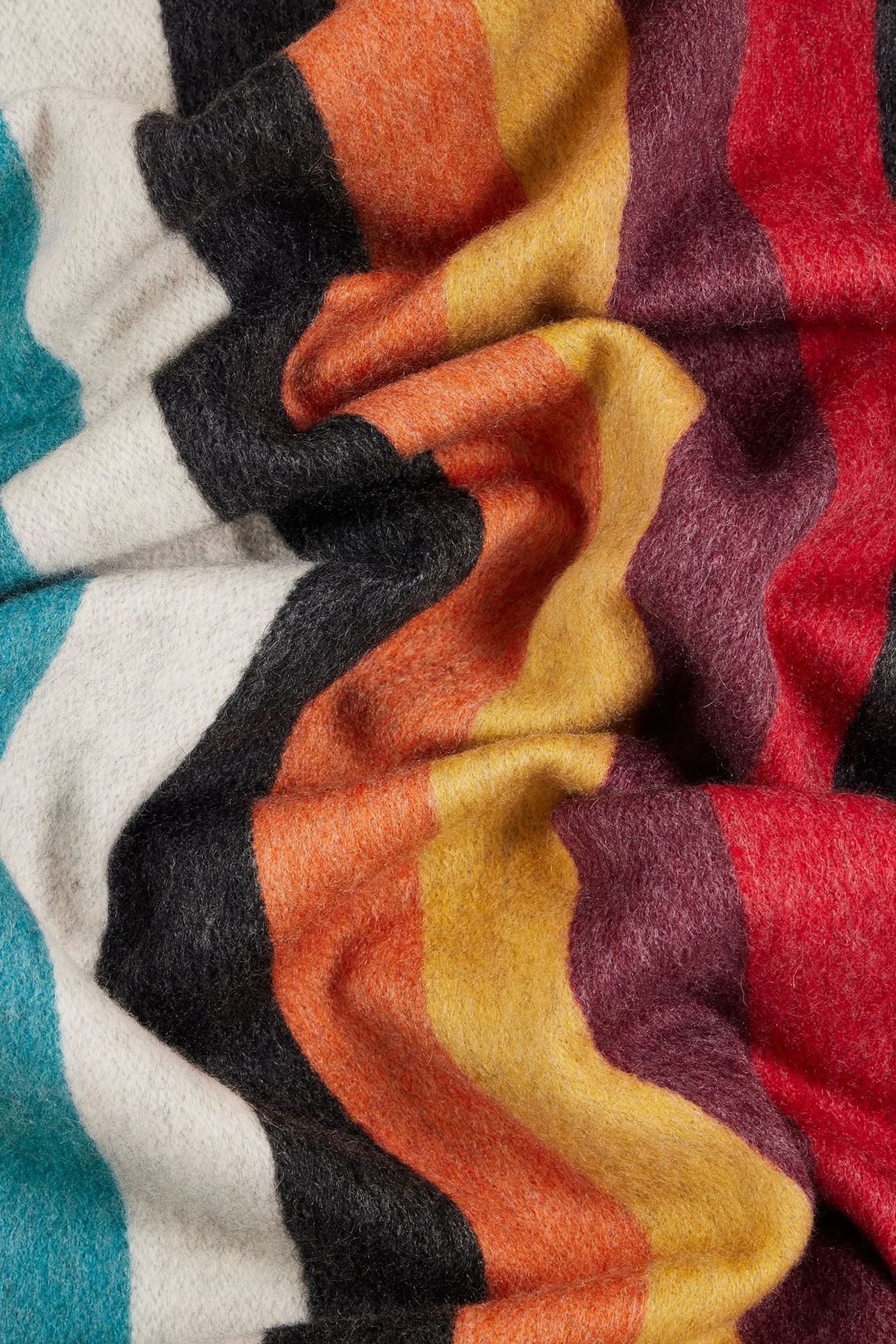 MEN SCARF SIGNATURE STRP MULTI COLOURED 6